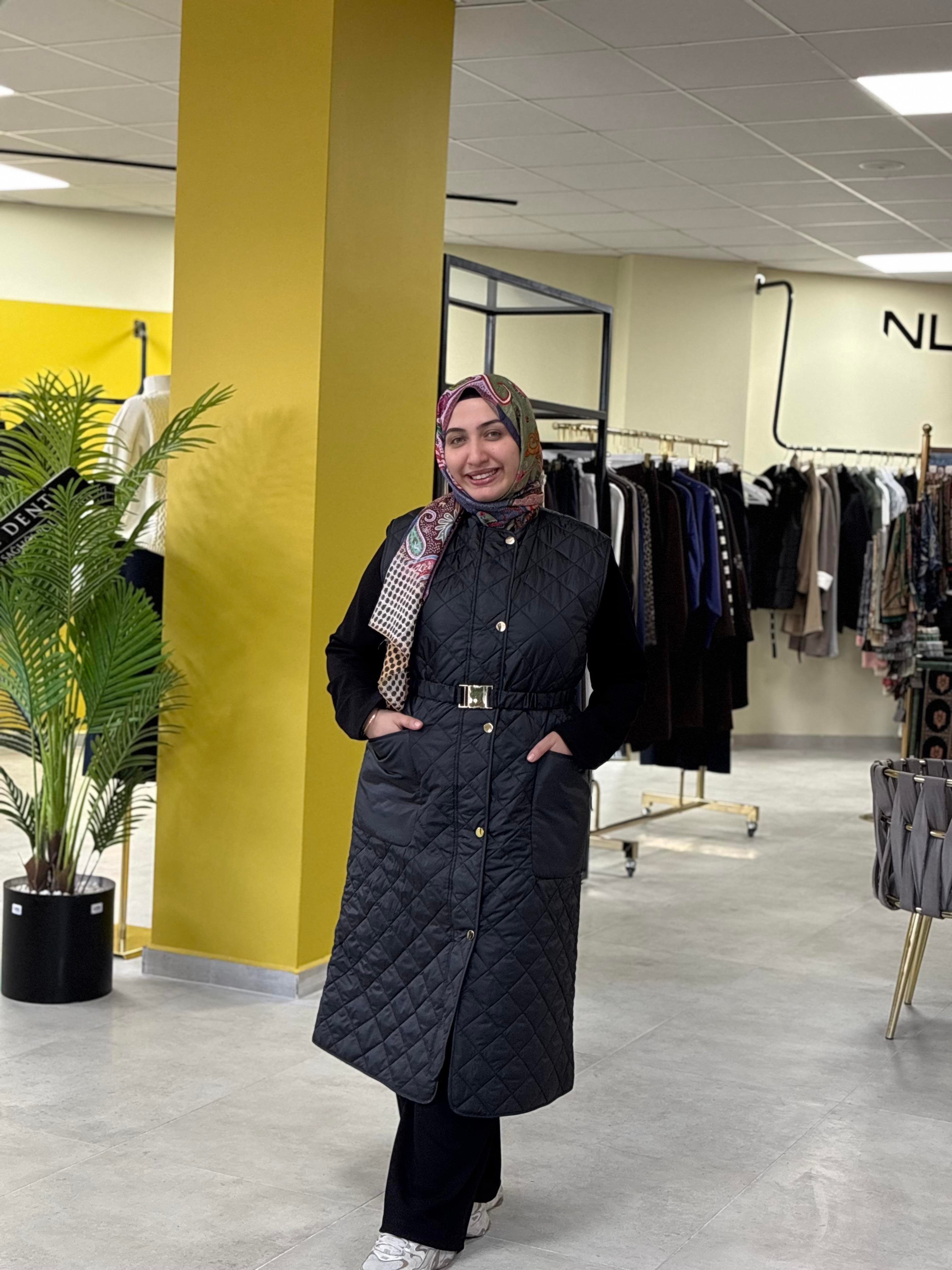 Safir Kapitone Yelek