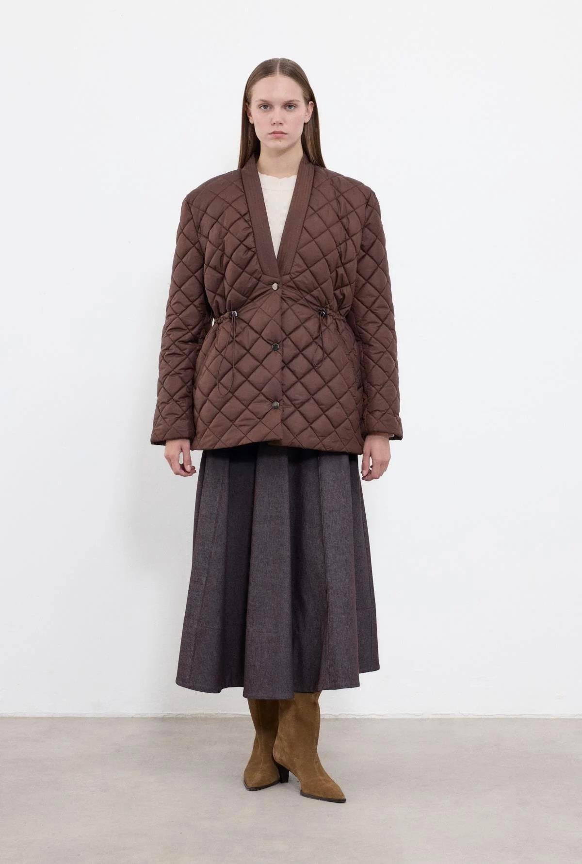 SAFİR KISA KAPİTONE MONT