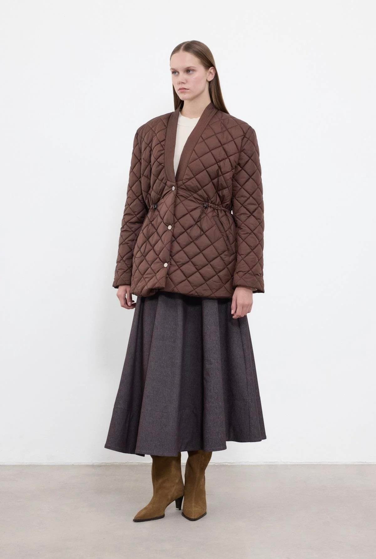 SAFİR KISA KAPİTONE MONT