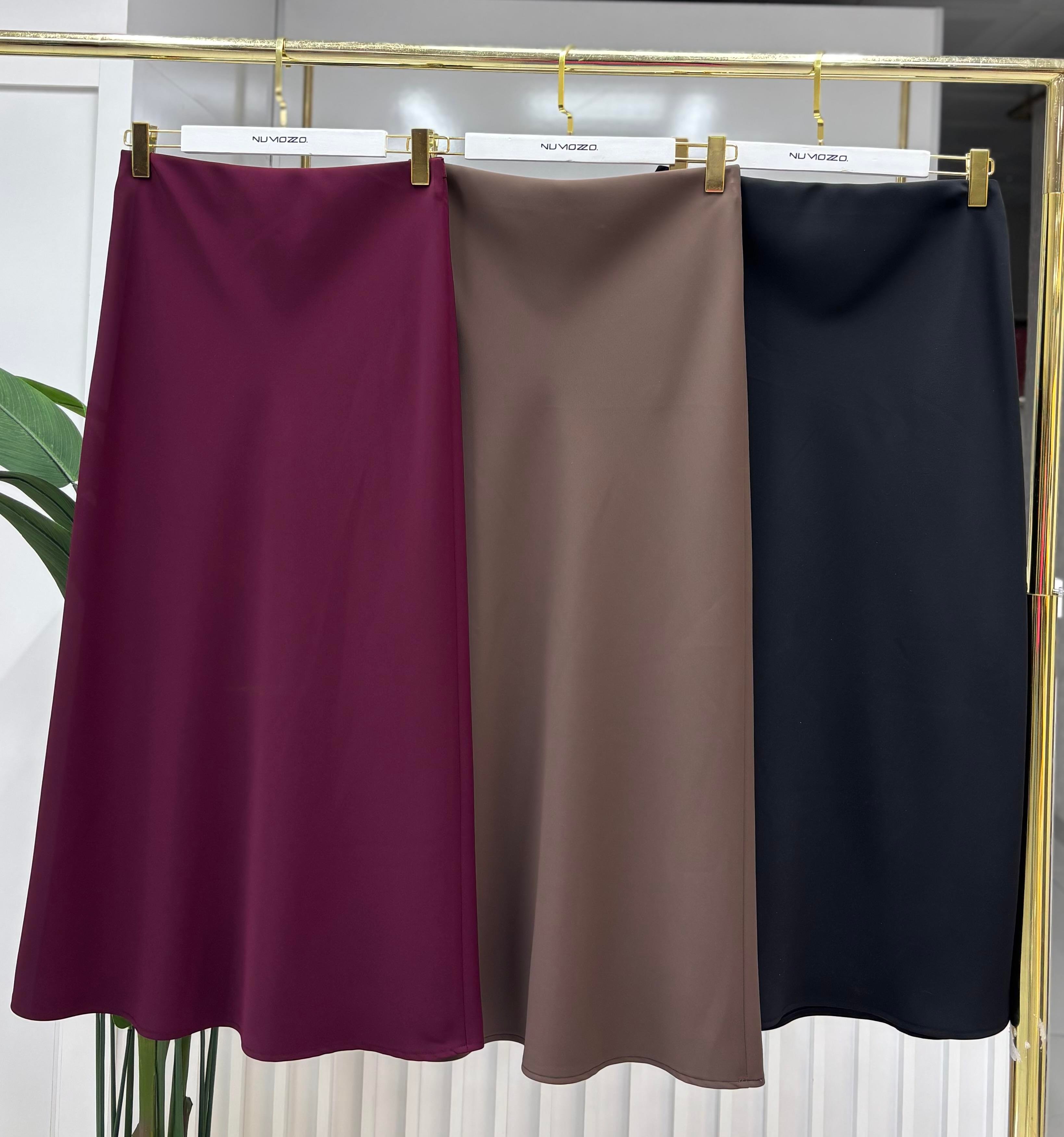 Sentez Nil Çan Etek Siyah