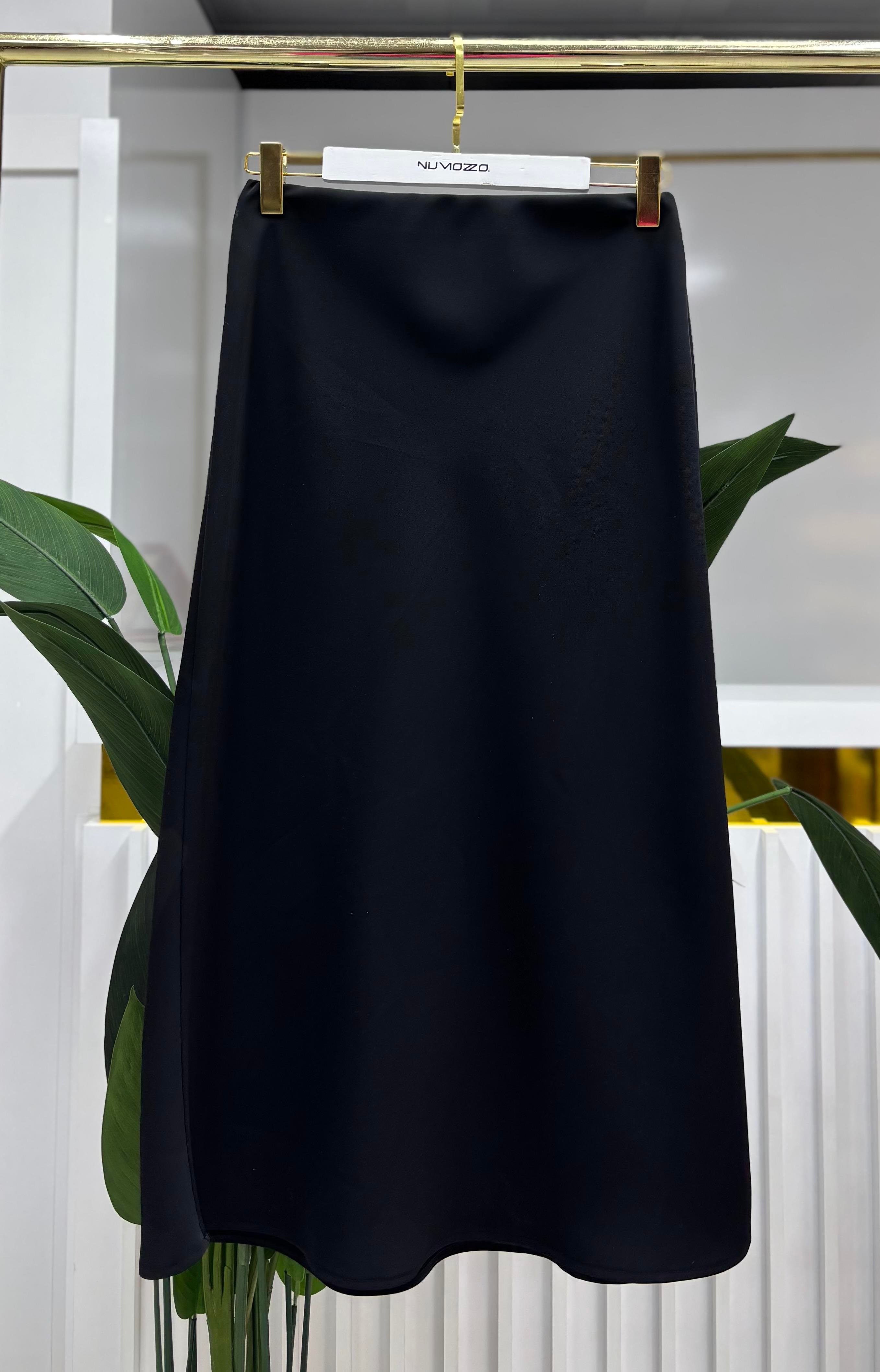 Sentez Nil Çan Etek Siyah