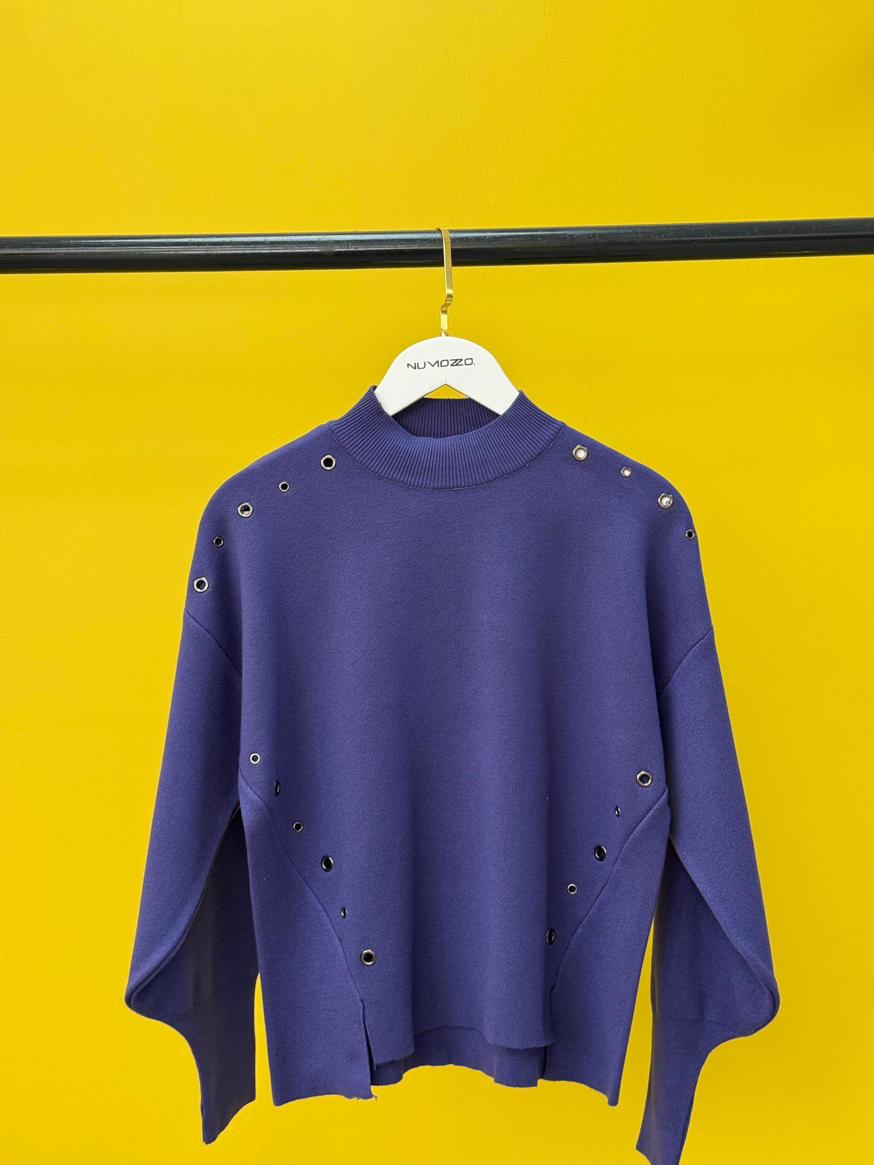 TROK DETAYLI TRİKO İNDİGO