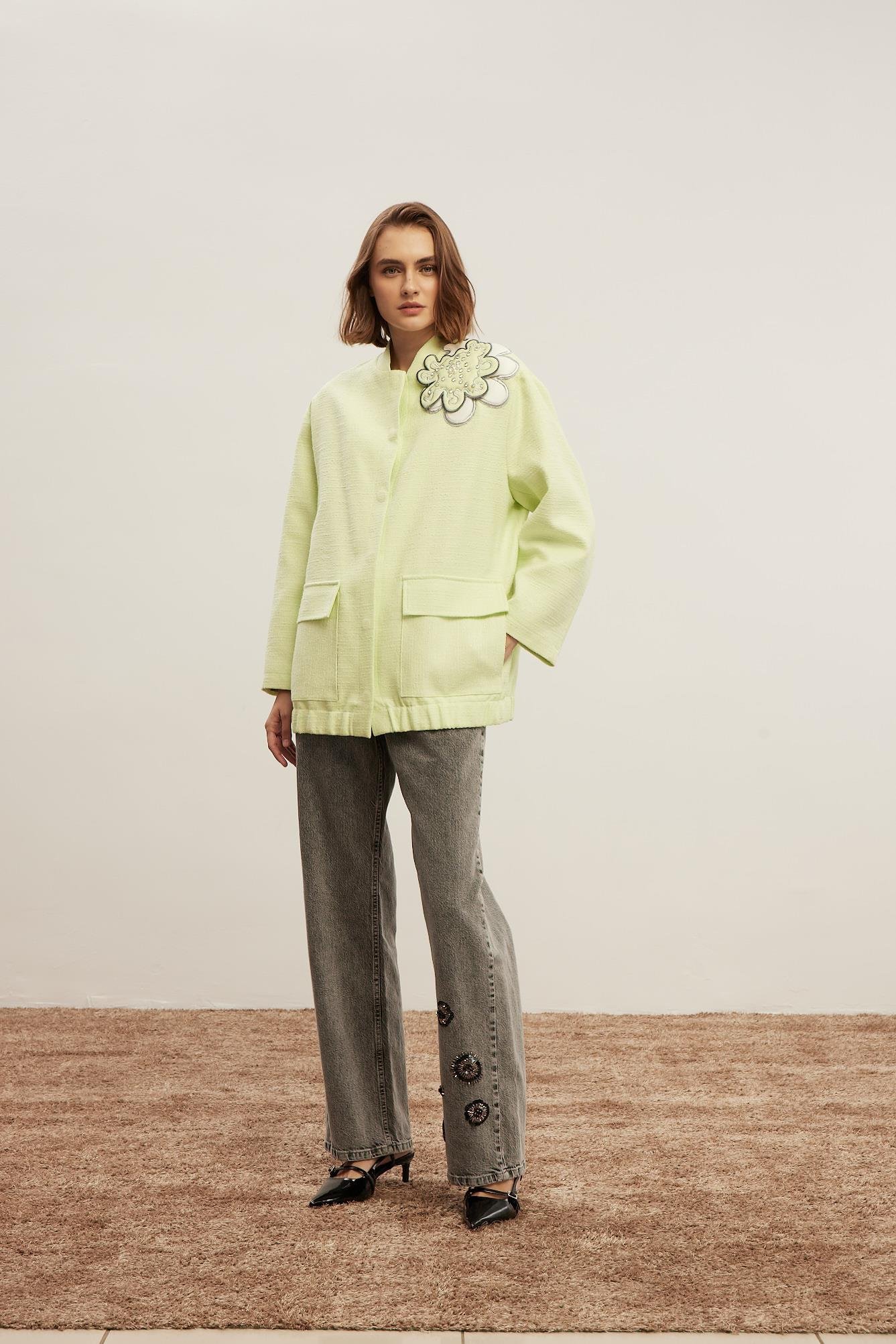 Venöve Foro Ceket Yeşil