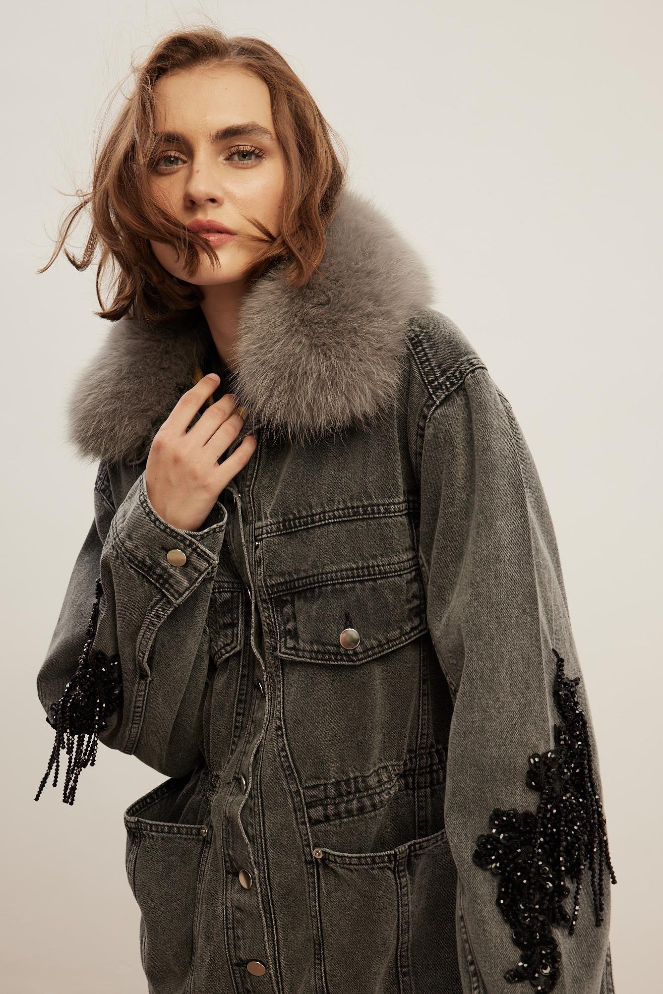 Venöve Mone Ceket Gri