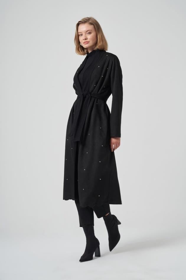 Zımba Detay Kuşaklı Kap