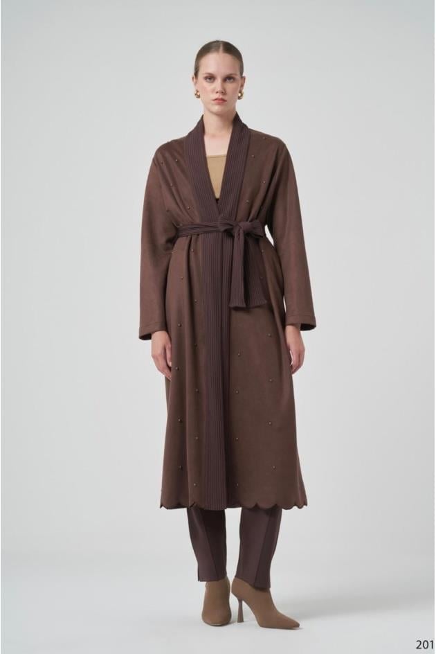 Zımba Detay Kuşaklı Kap