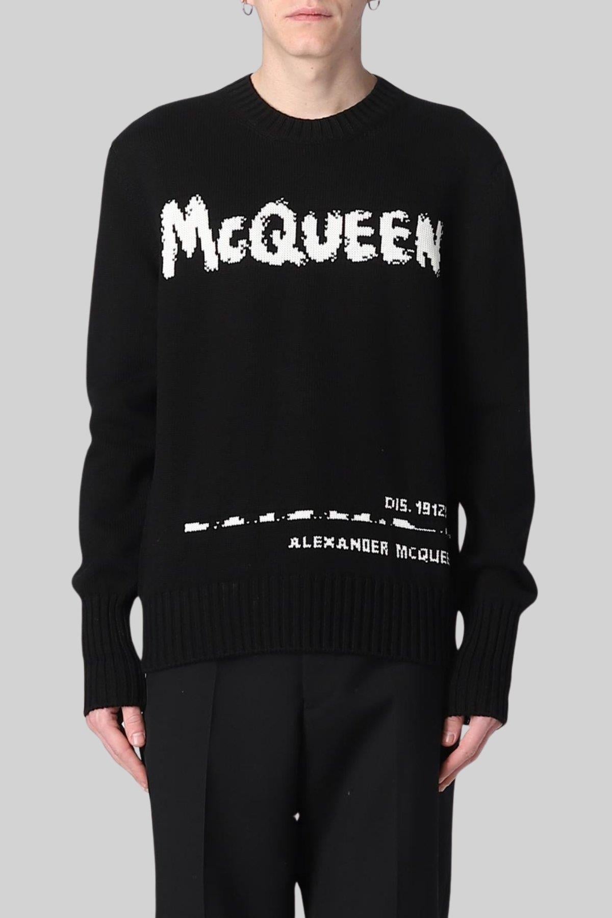 Alexander McQueen Kazak Siyah