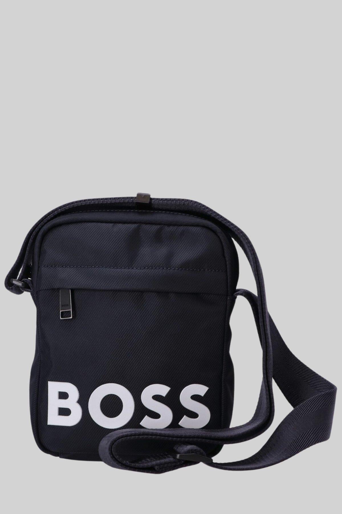 Boss Catch Erkek Omuz Çantası Mavi