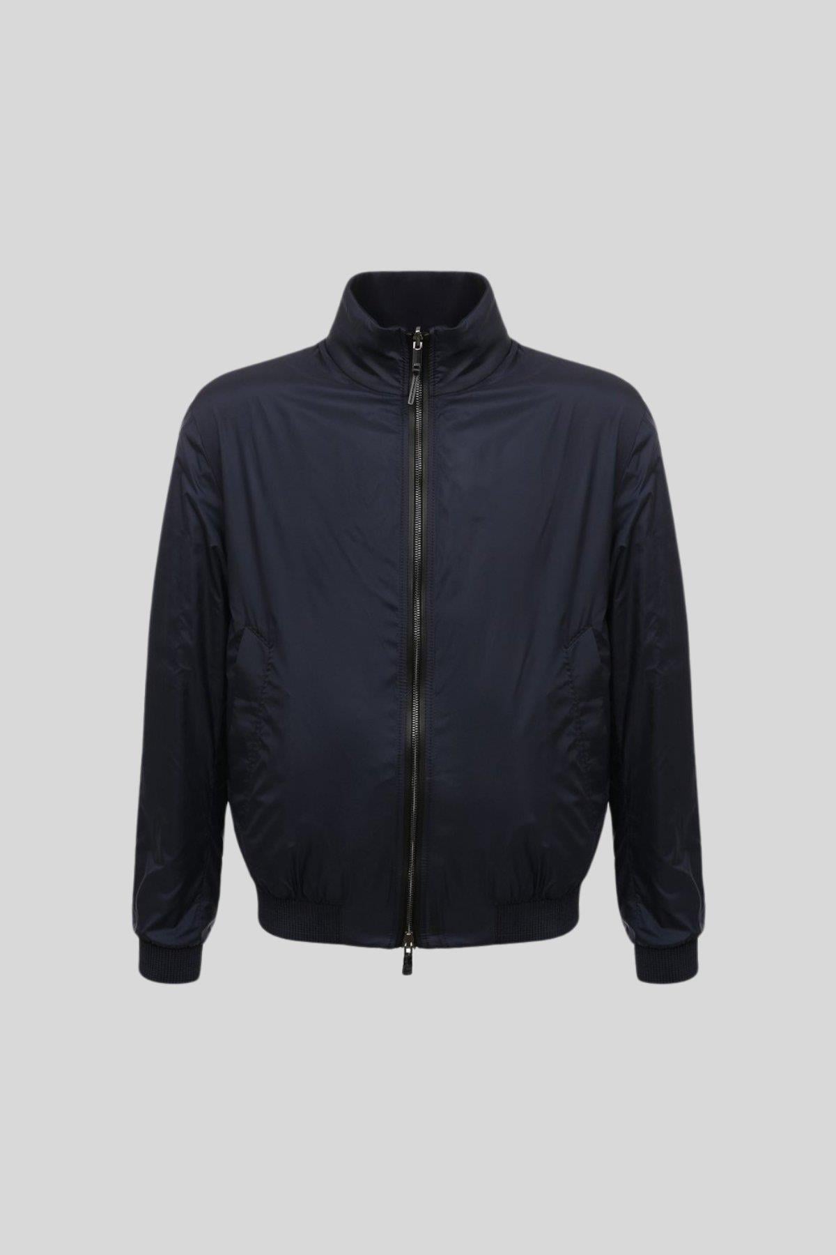 Boss Çift Taraflı Regular Fit Erkek Bomber Ceket Lacivert