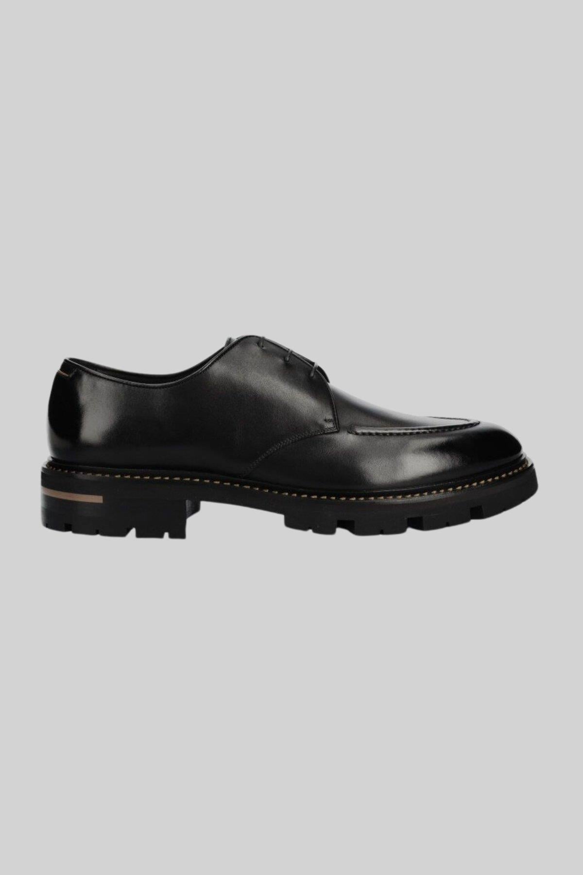 Boss Derby Erkek Deri Loafer Siyah