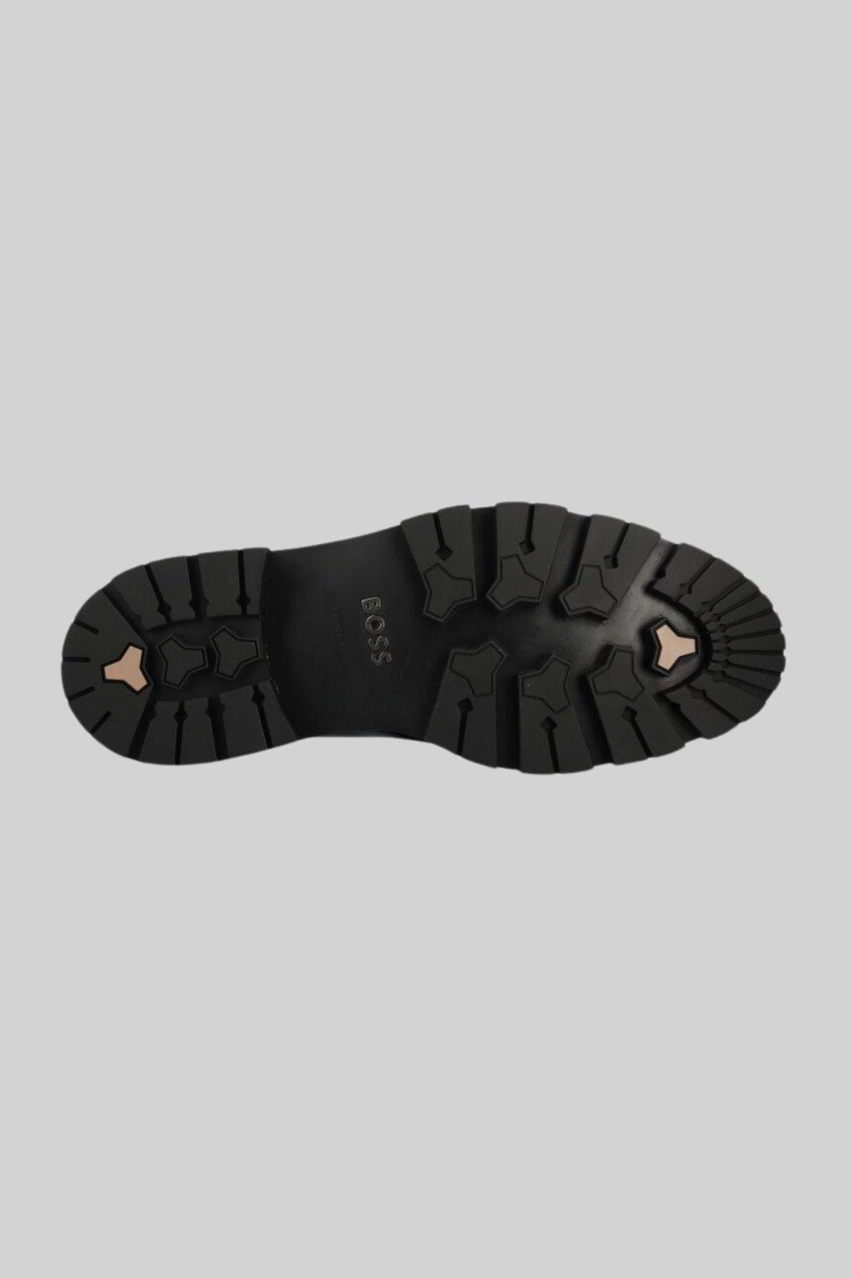 Boss Derby Erkek Deri Loafer Siyah