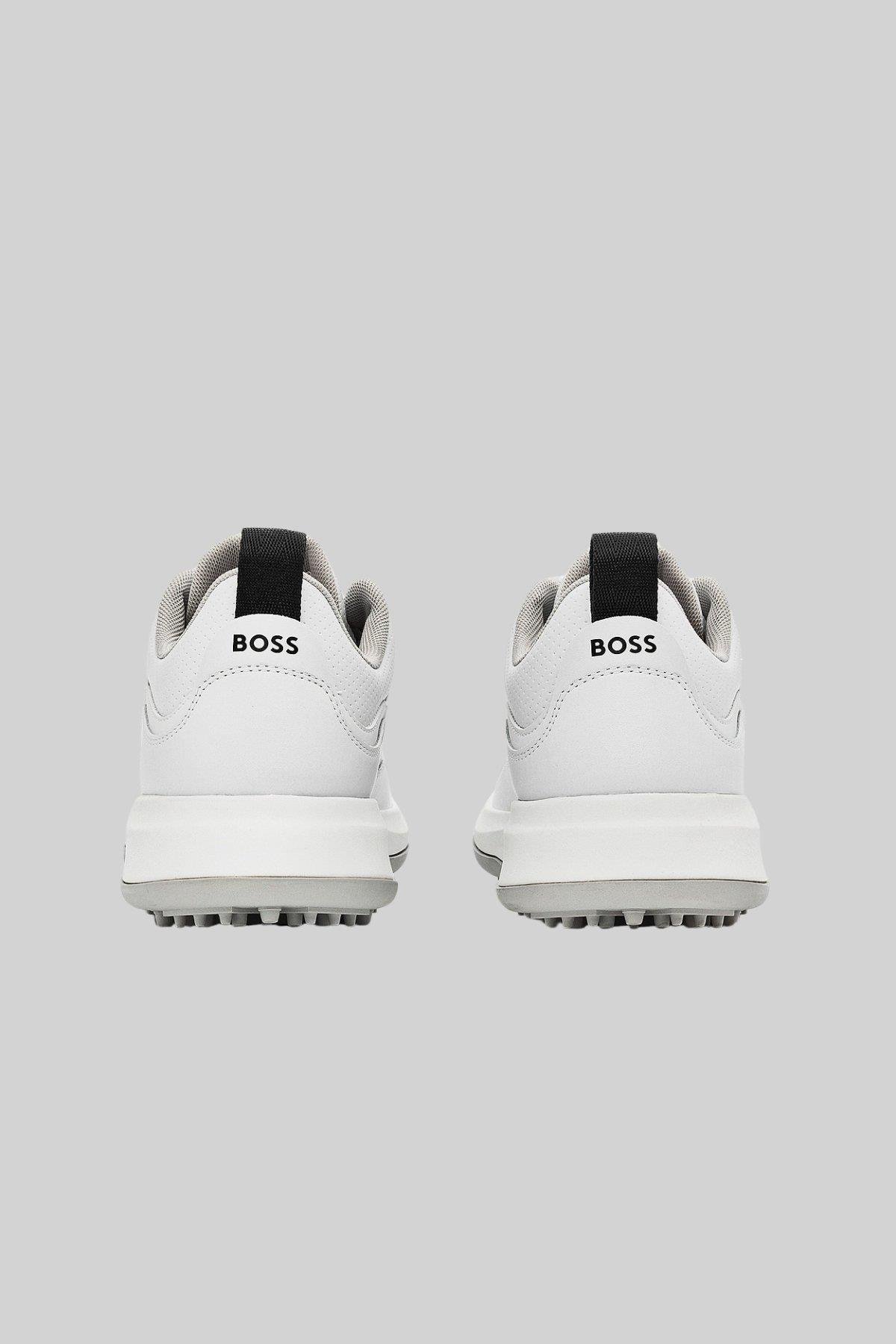 Boss Erkek Cedric Spikeless Golf Ayakkabı Beyaz