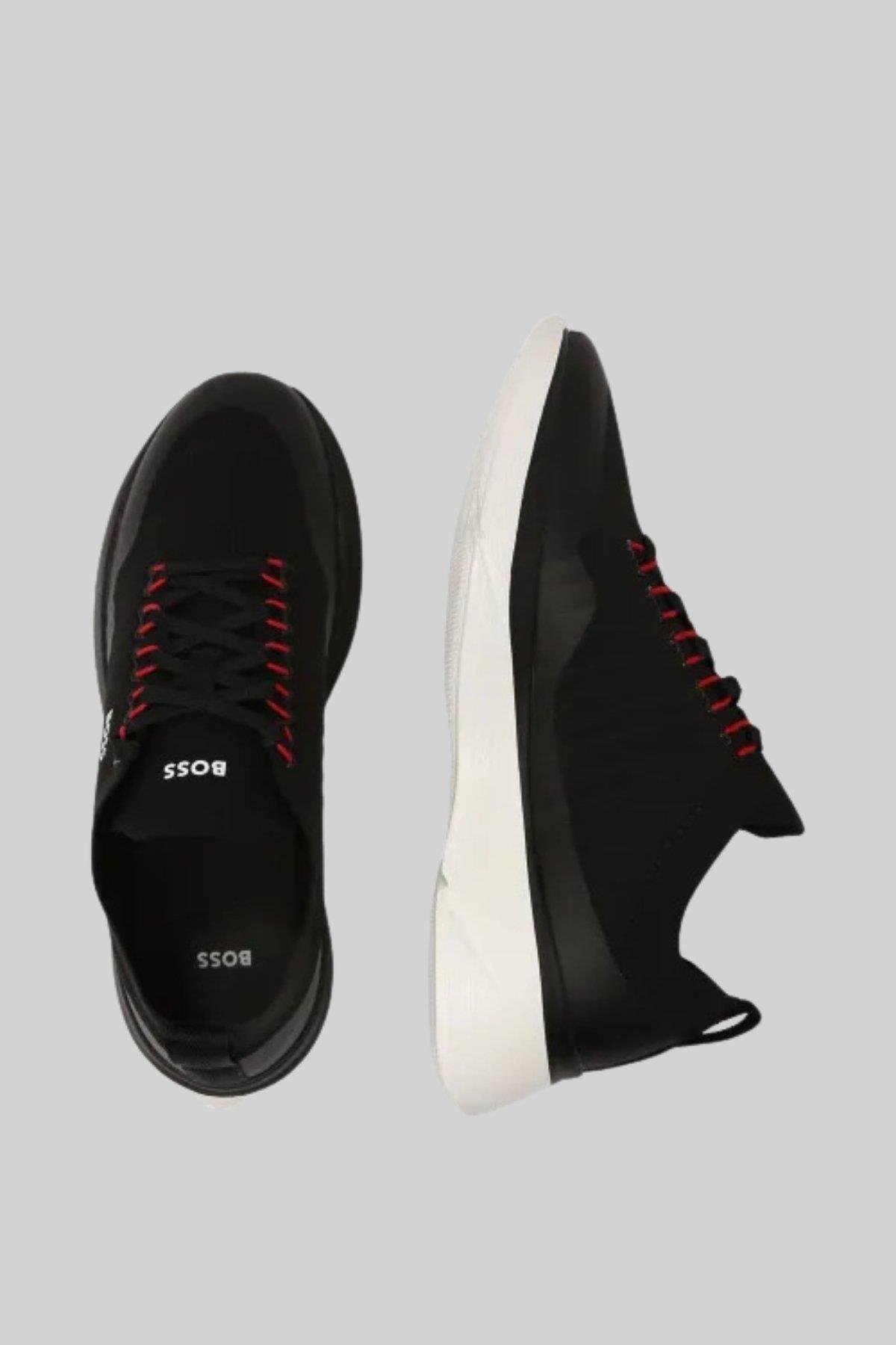 Boss Erkek Dean Run Sneaker Siyah