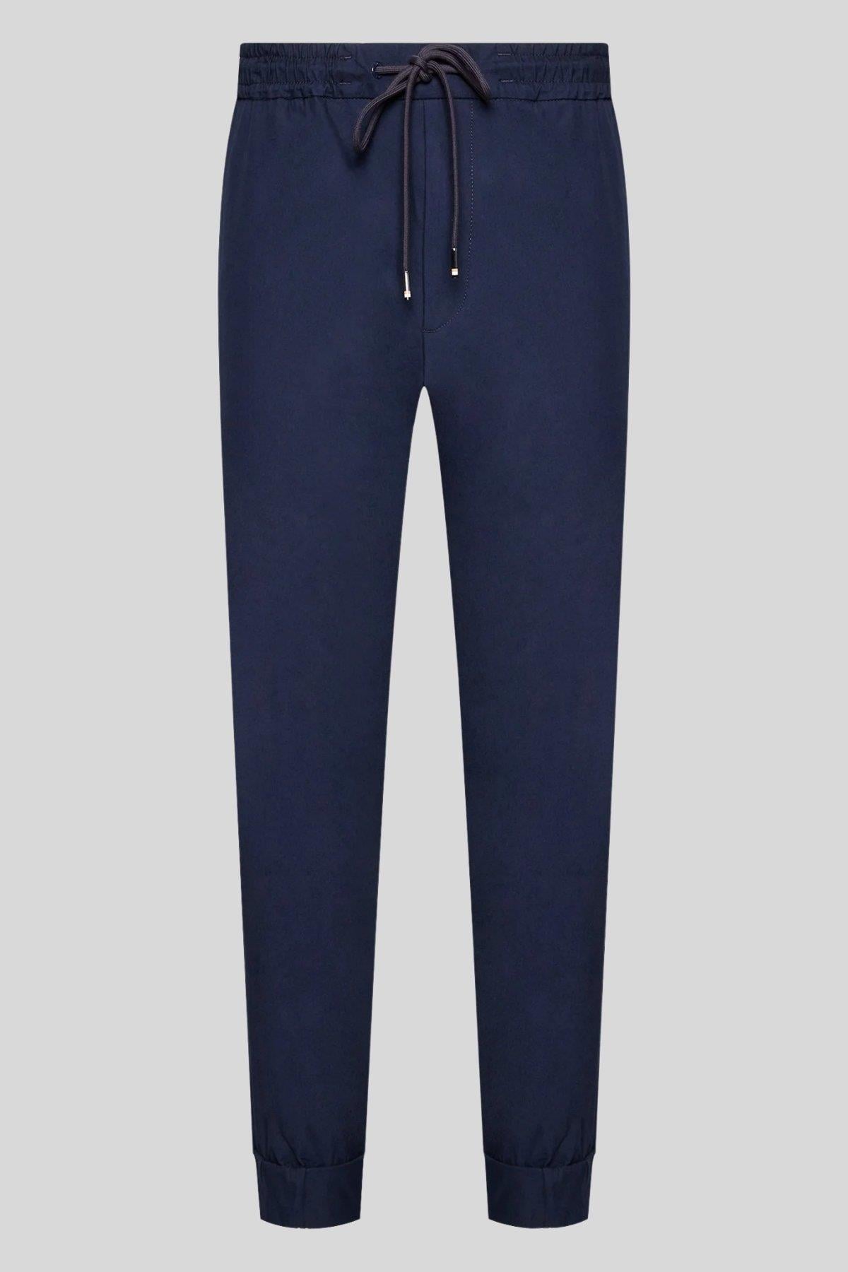 Boss Erkek Elastik Paçalı Jogger Spor Pantolon Lacivert