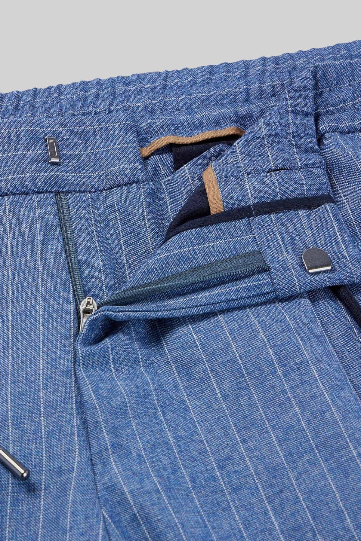 Boss Erkek Pantolon Mavi