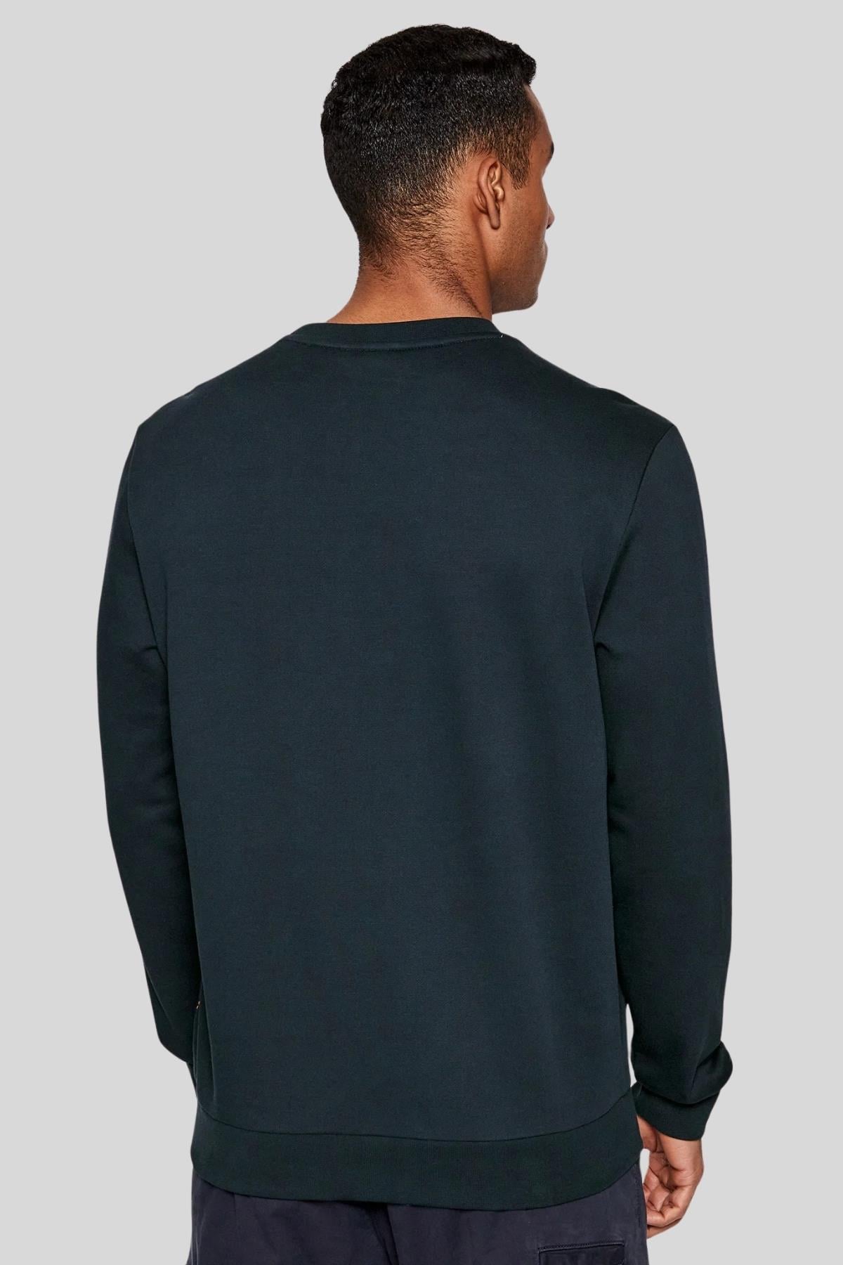 Boss Erkek Regular Fit Welogocrew Sweatshirt Lacivert