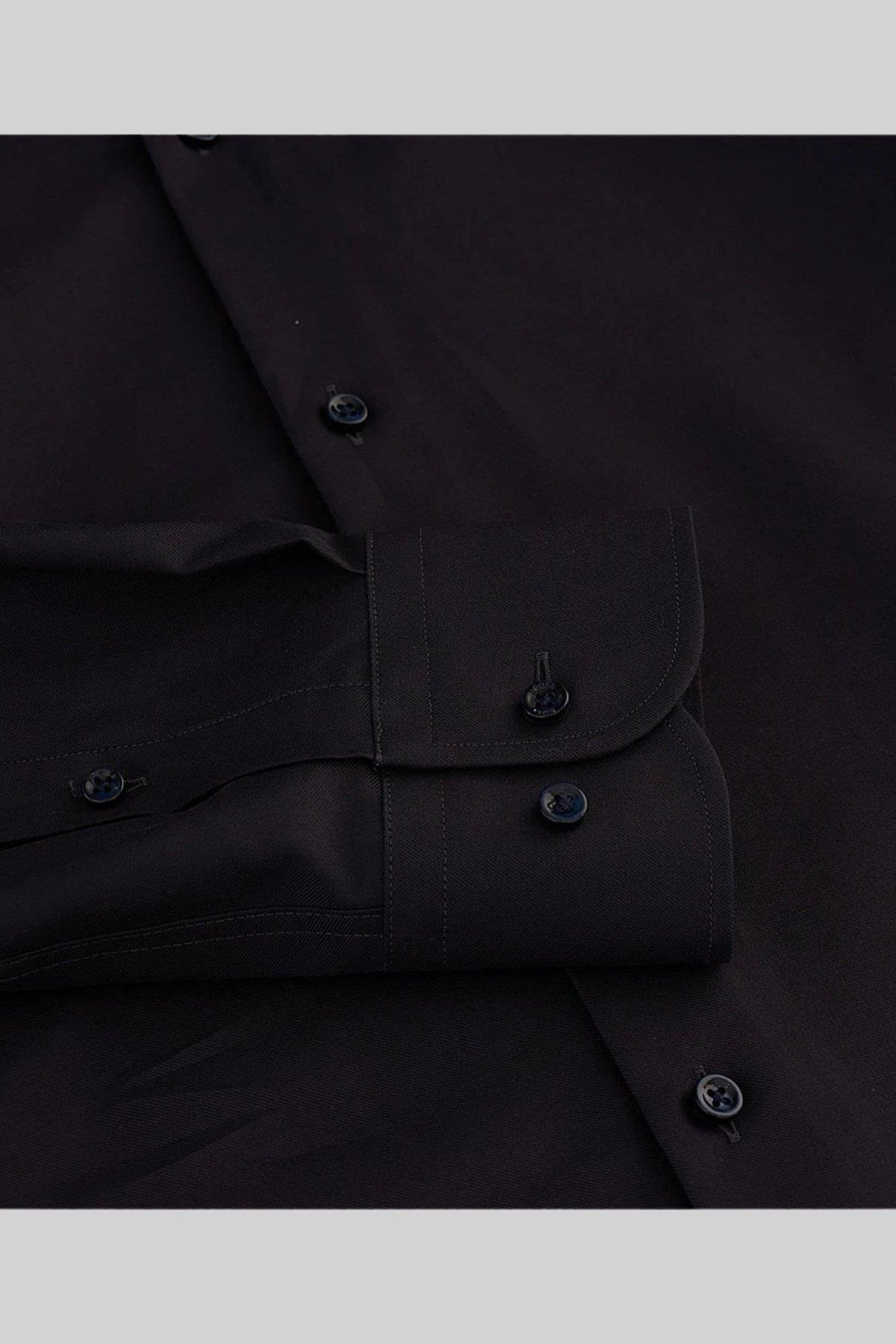 Boss Erkek Slim Fit H-Hank Gömlek Lacivert