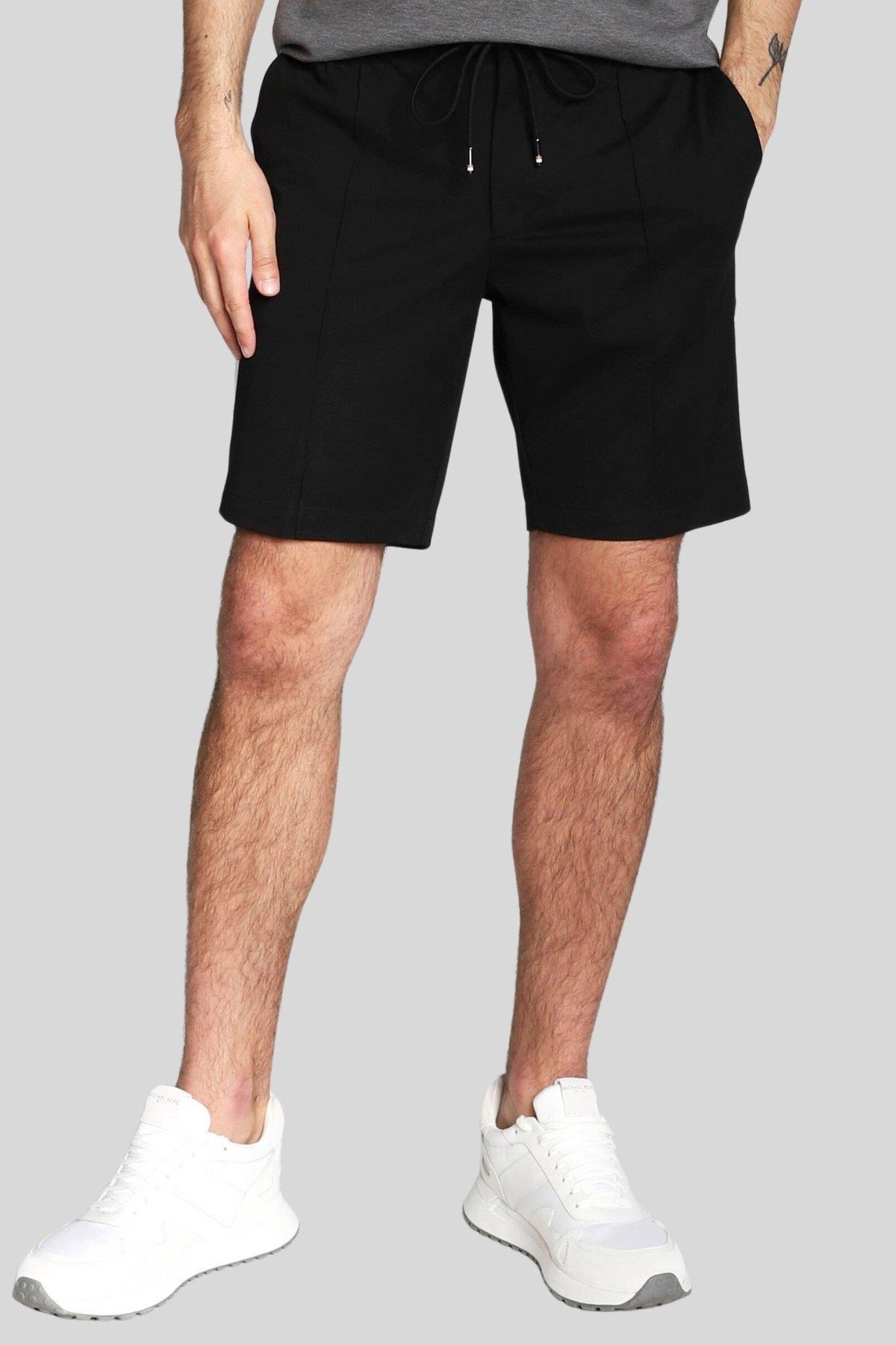 Boss Erkek Slim Fit Şort Siyah