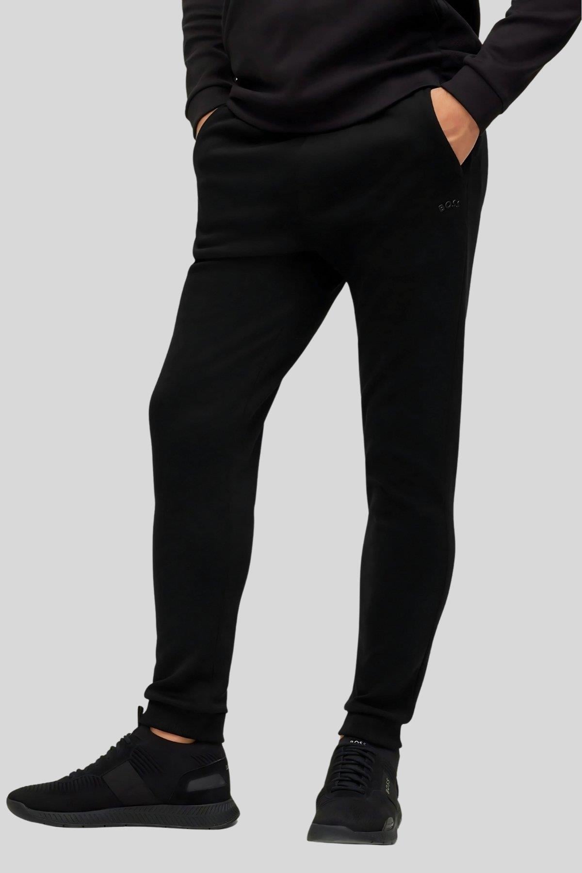 Boss Erkek Spor Pantolon Siyah