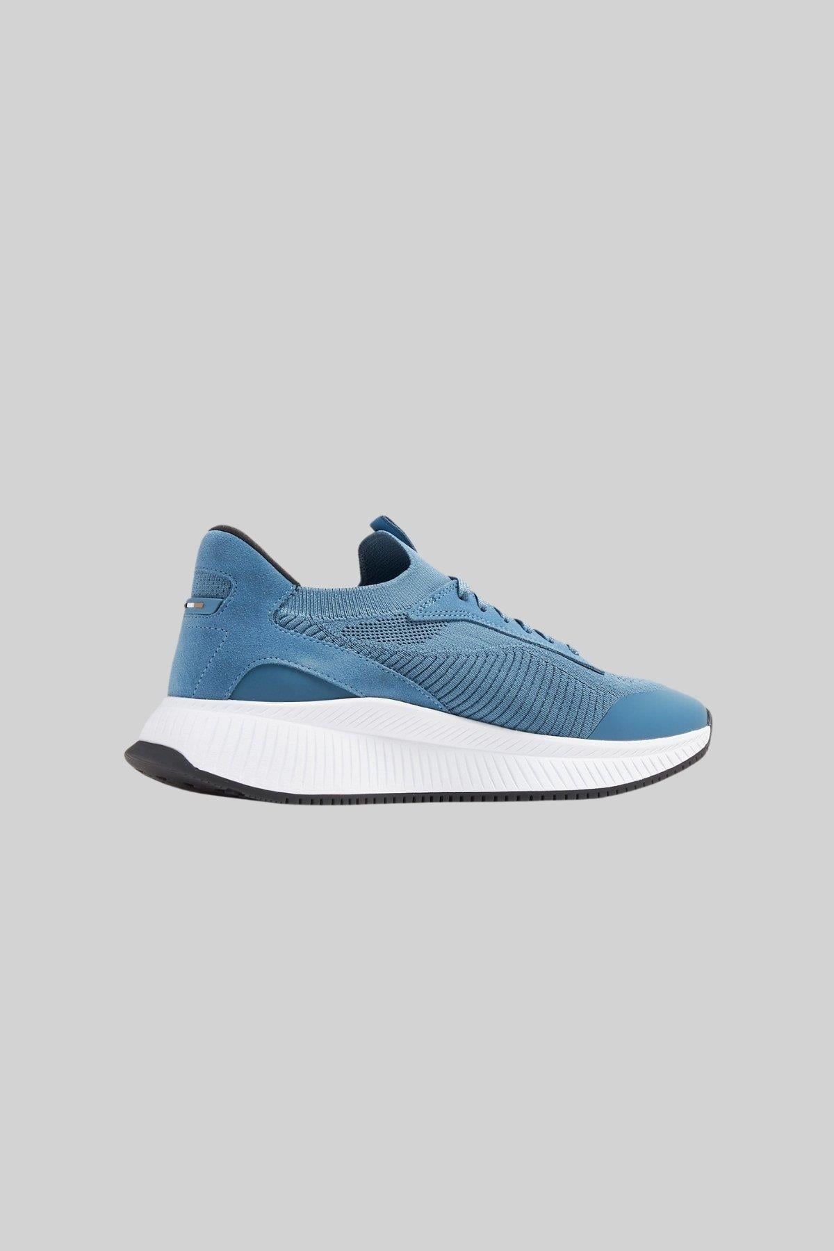 Boss Erkek Titanium Evo Bağcıklı Marka Logolu Spor Stil Sneaker Lacivert
