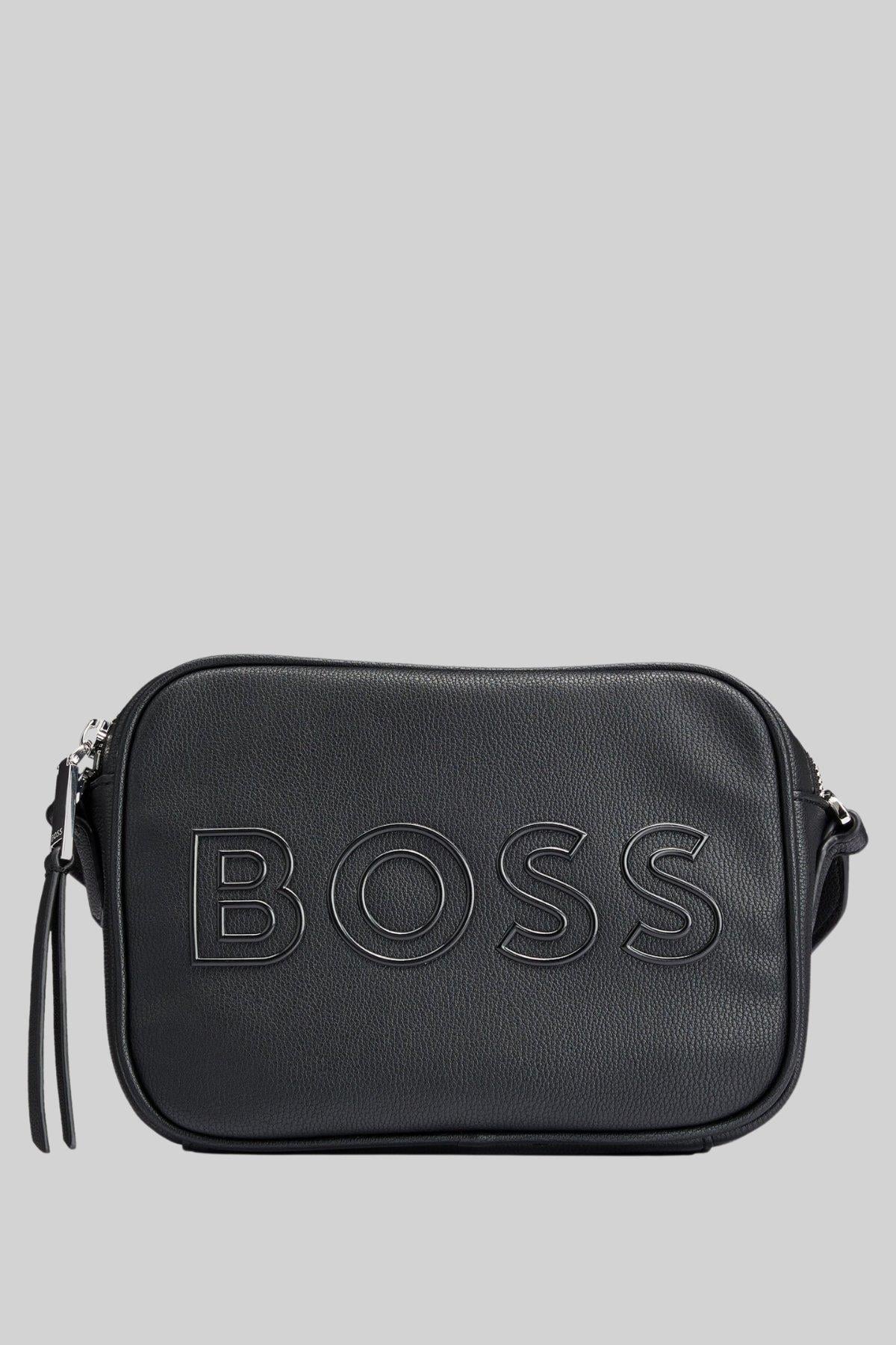 Boss Kadın Çapraz Askılı Çanta Siyah