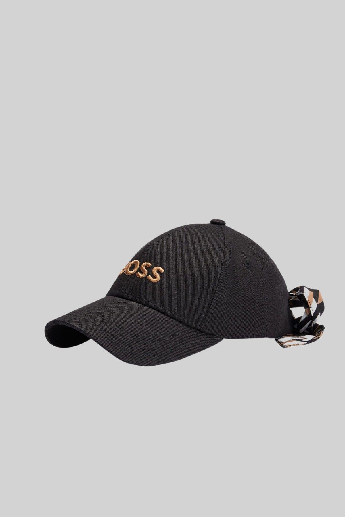 Boss Kadın Şapka Siyah
