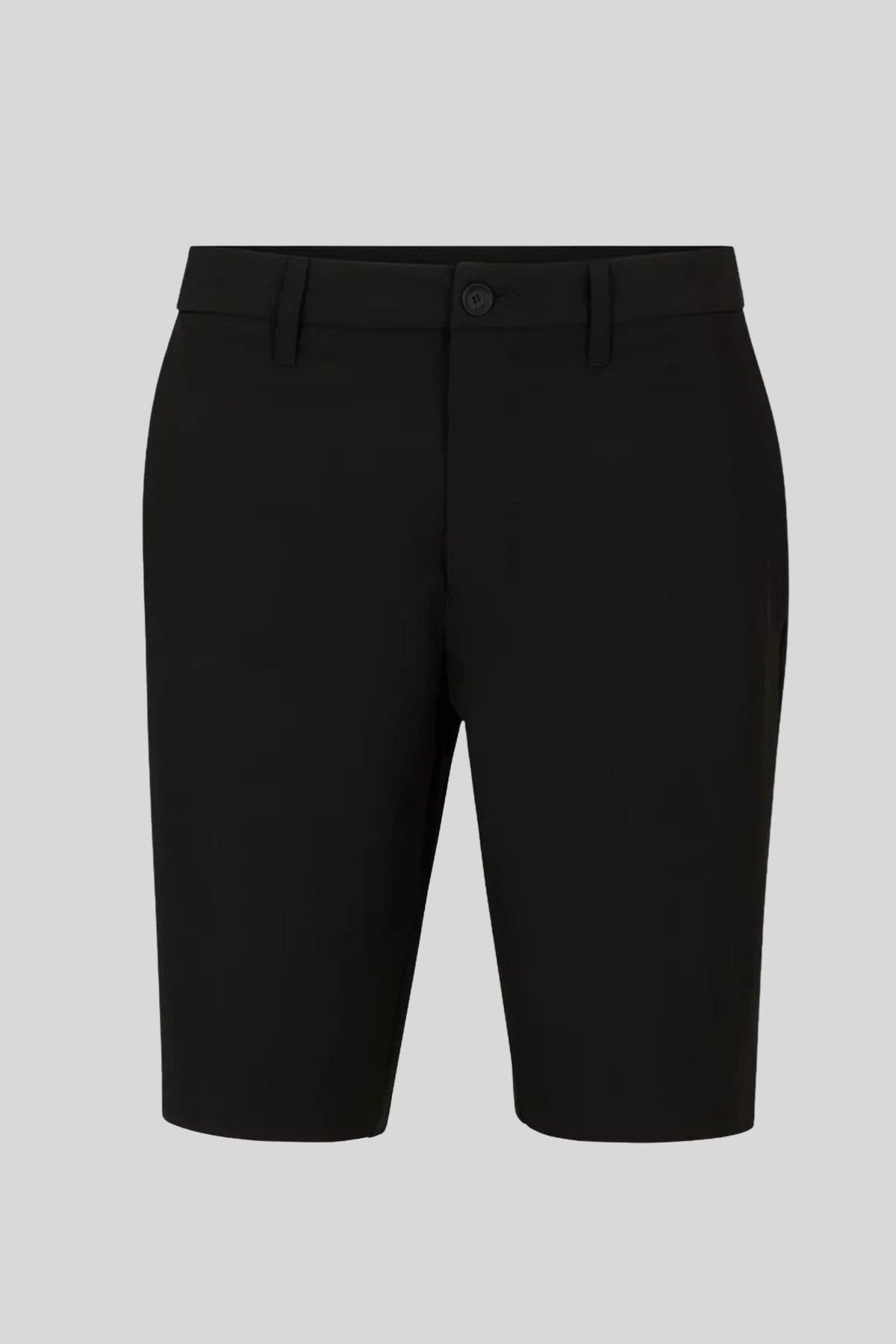 Boss Regular Fit Cepli Erkek Şort Siyah