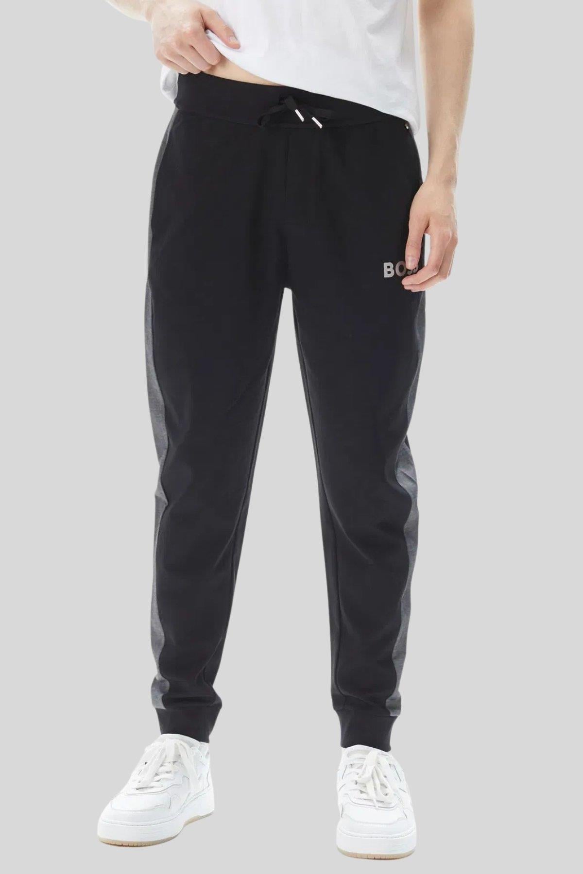 Boss Regular Fit Erkek Spor Pantolon Siyah