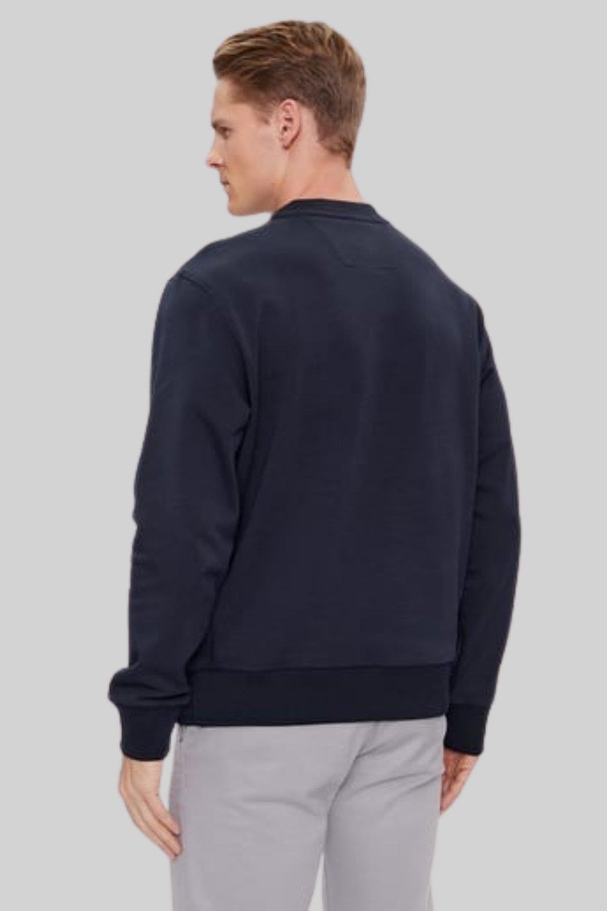 Boss Regular Fit Erkek Sweatshirt Lacivert