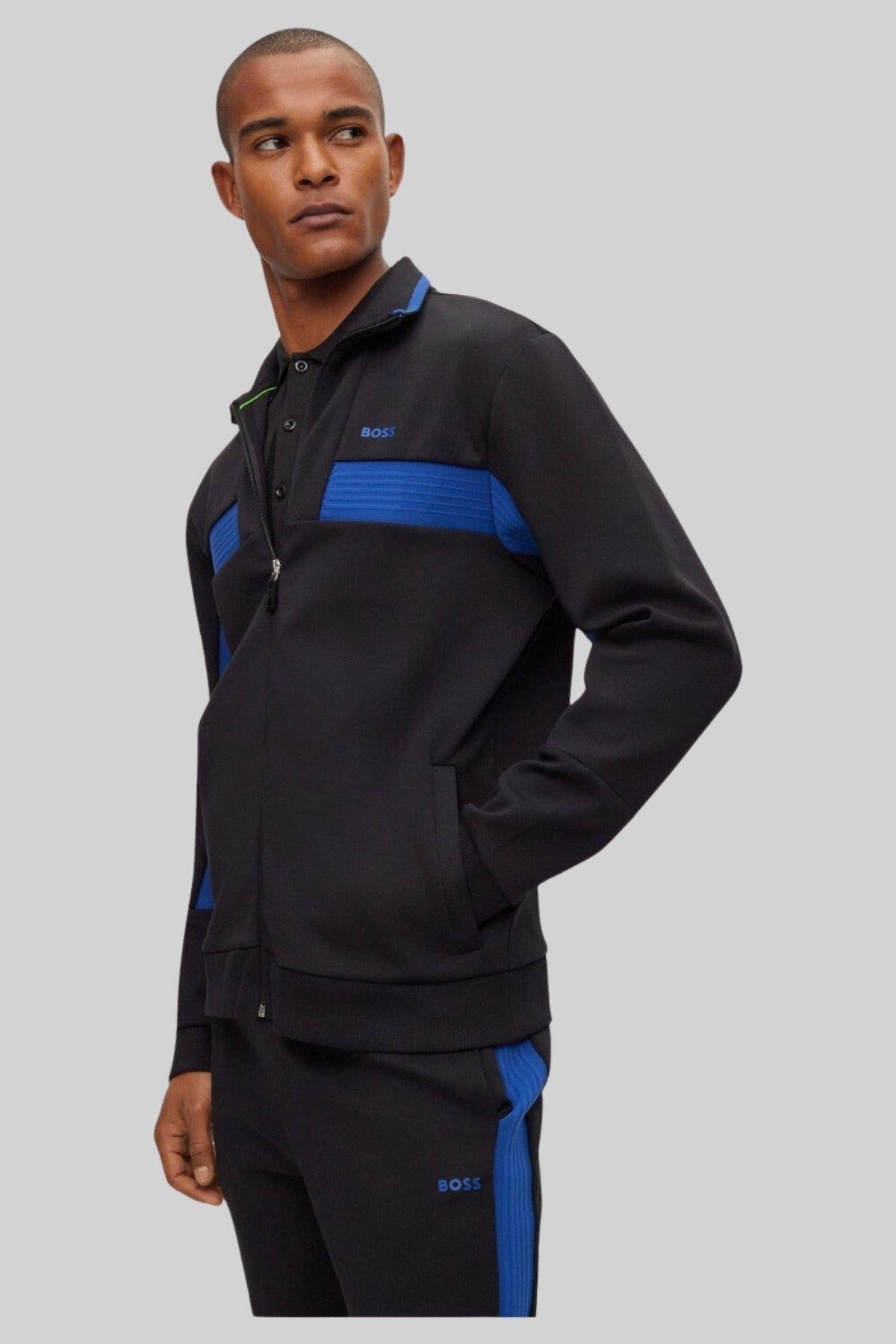 Boss Regular Fit Erkek Sweatshirt Siyah