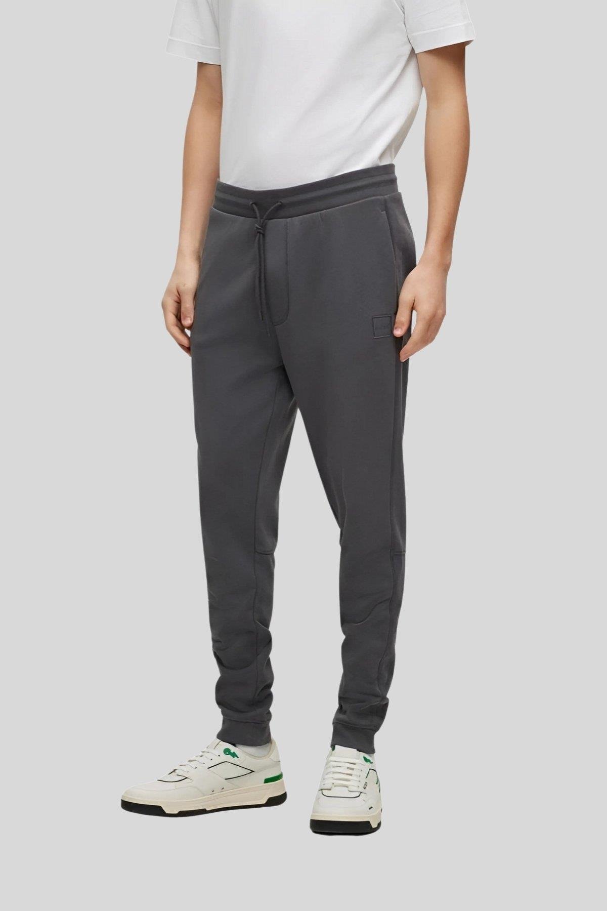 Boss Regular Fit Jogger Erkek Pantolon Gri