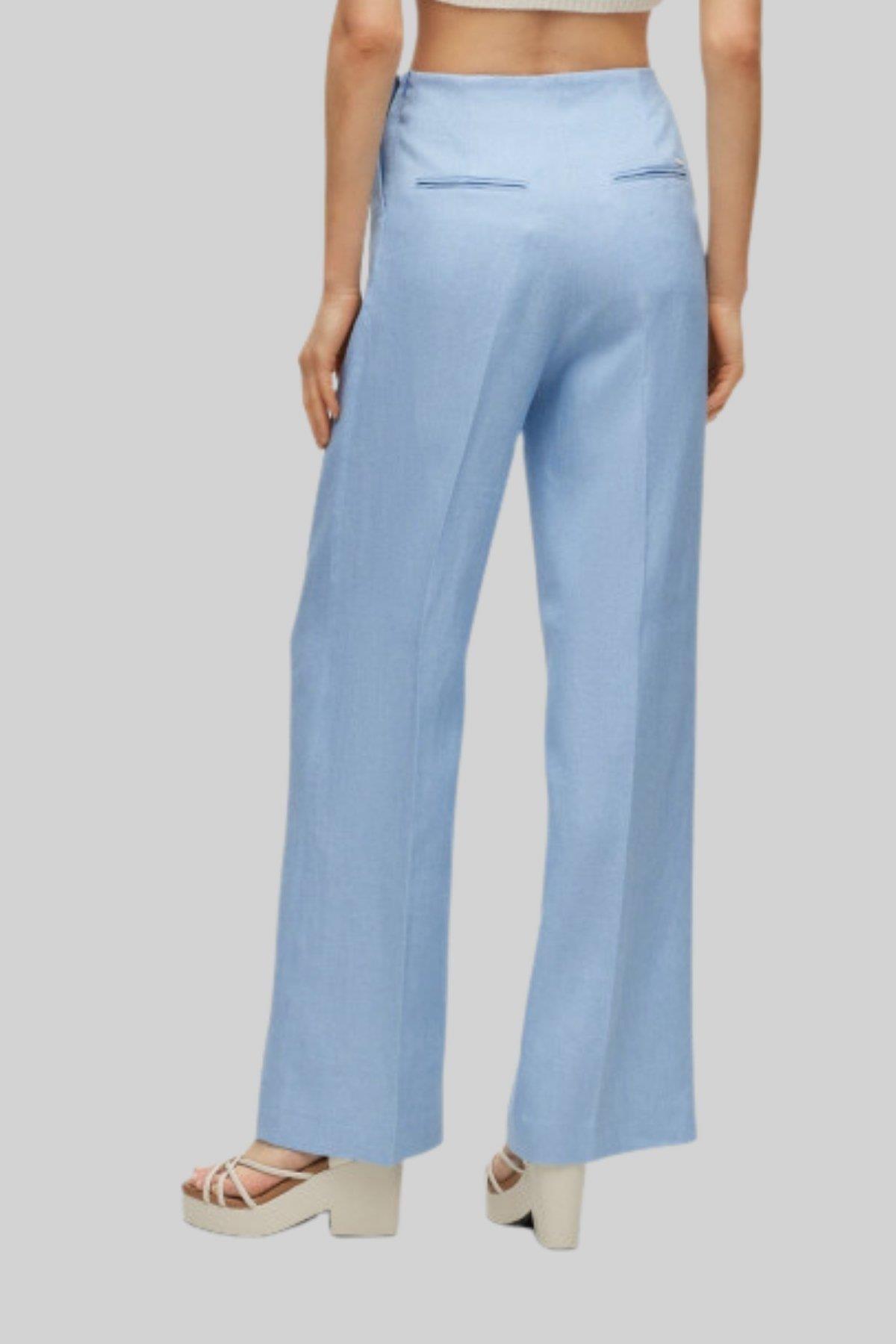 Boss Regular Fit Kadın Pantolon Mavi