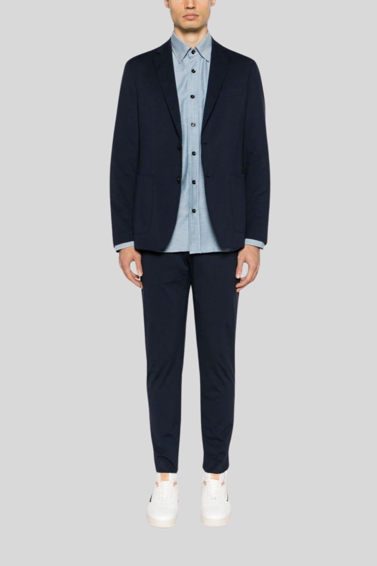 Boss Slim Fit Erkek Blazer Lacivert
