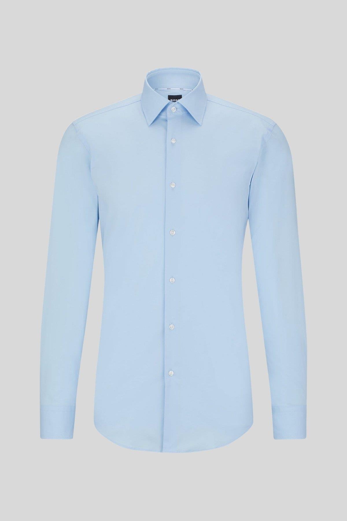 Boss Slim Fit Erkek Gömlek Mavi