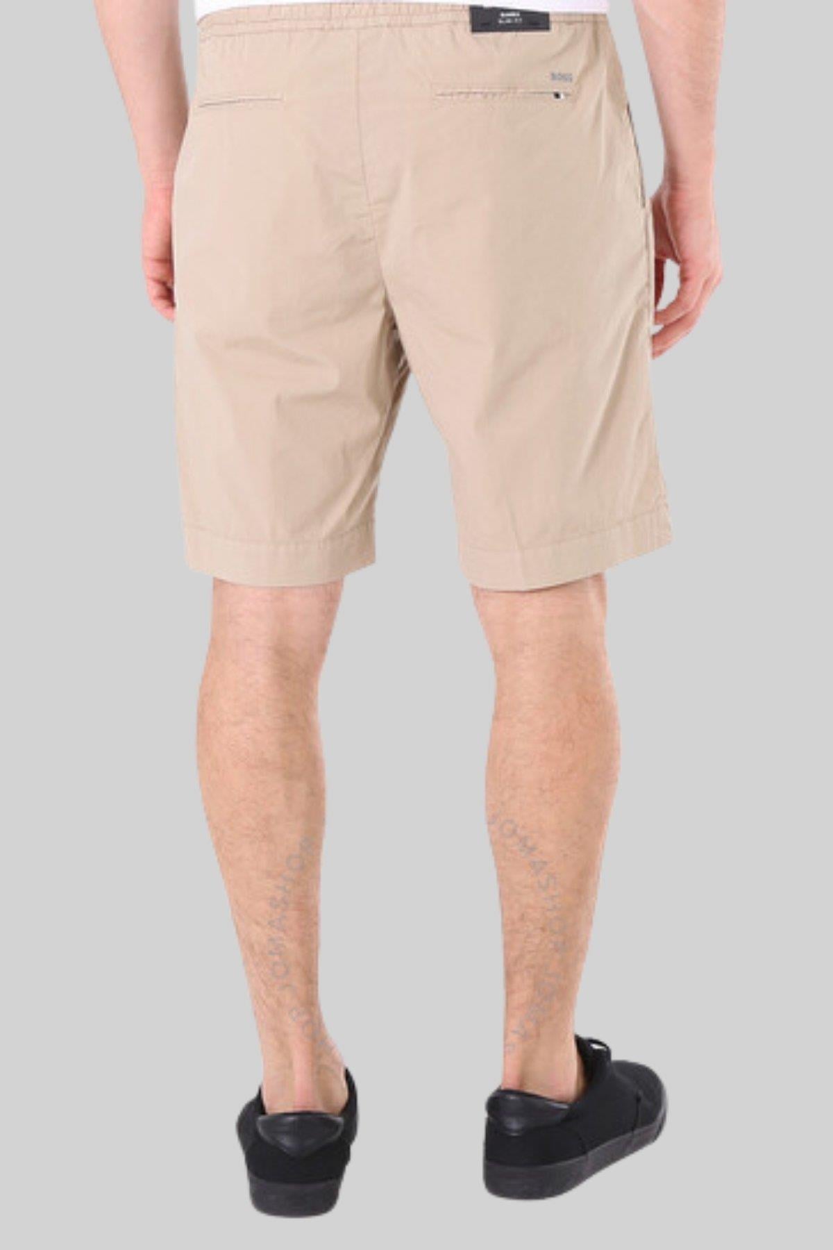Boss Slim Fit Erkek Şort Bej