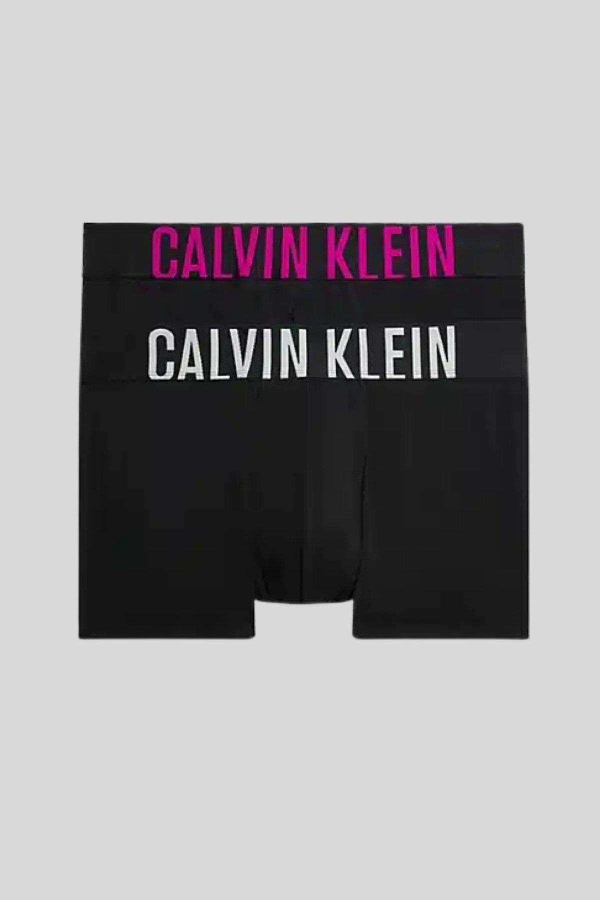 Calvin Klein Erkek 2' li Boxser Siyah