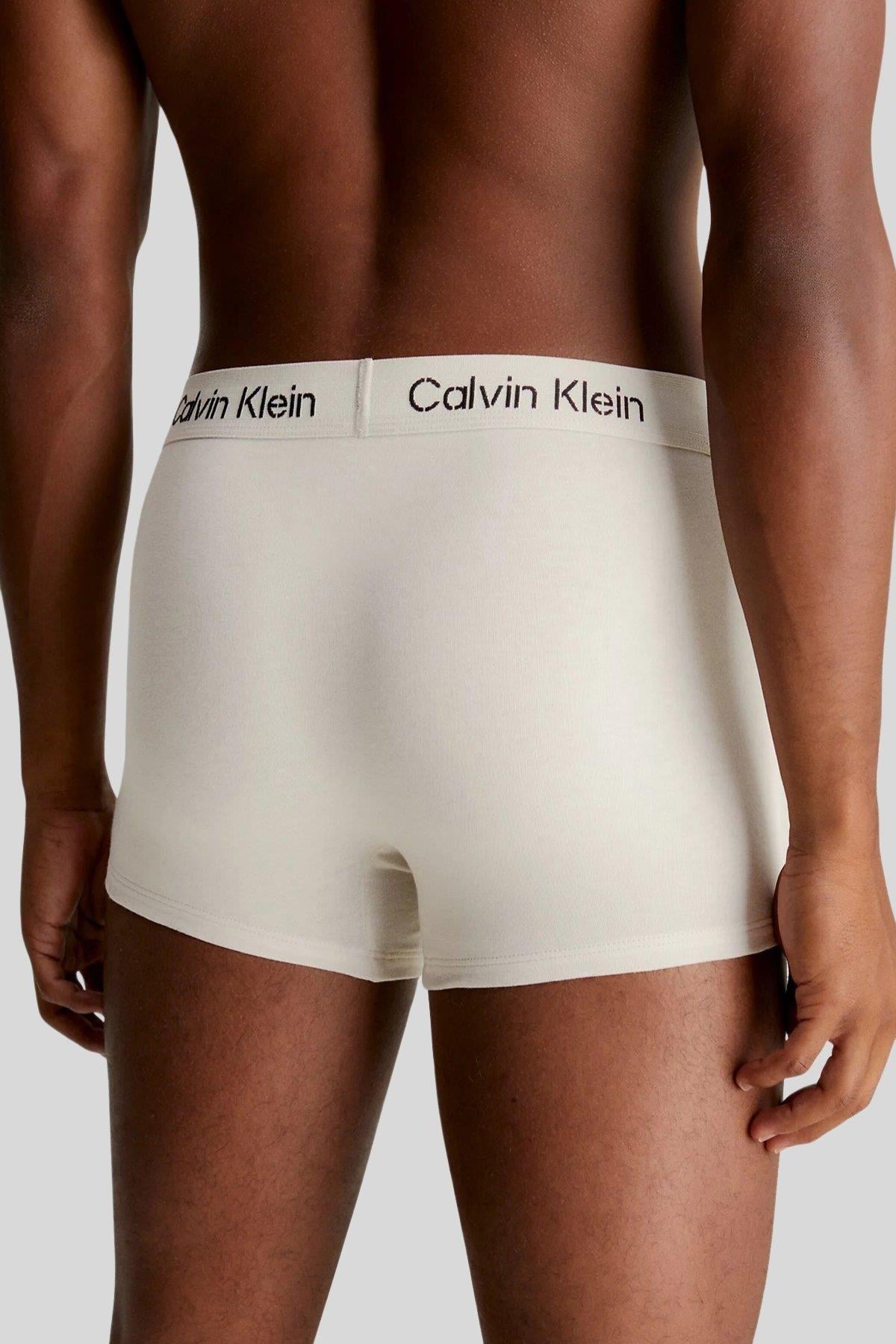 Calvin Klein Erkek 3' lü Boxser Set Çok Renkli