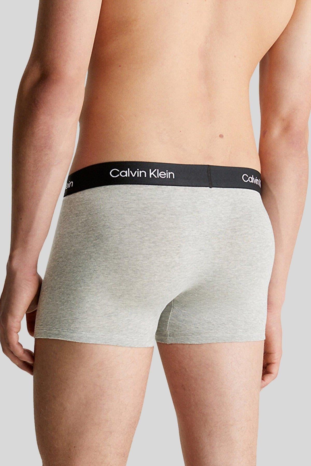 Calvin Klein Erkek 3'lü Boxser Set Siyah