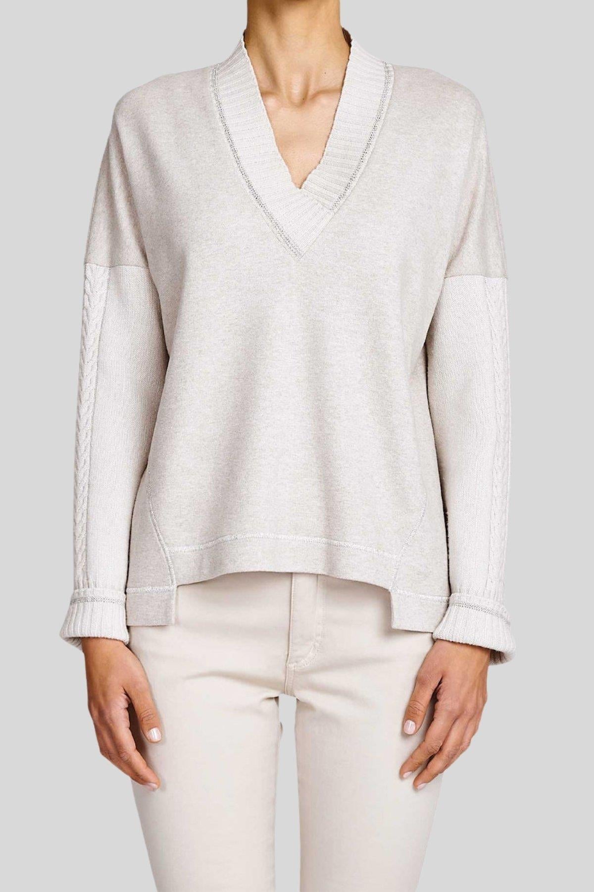 D.Exterior Kadın Sweatshirt Krem