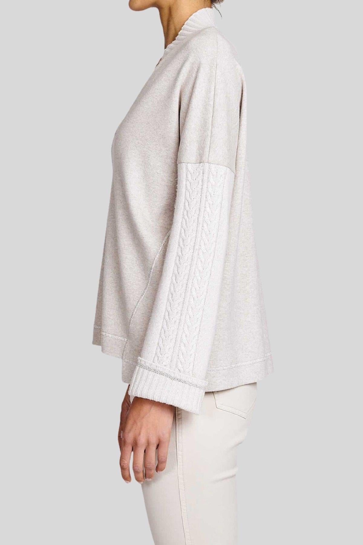 D.Exterior Kadın Sweatshirt Krem
