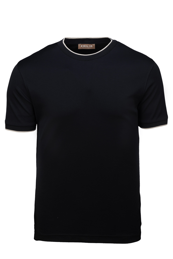 Erkek Bisiklet Yaka T-Shirt 1 Renk