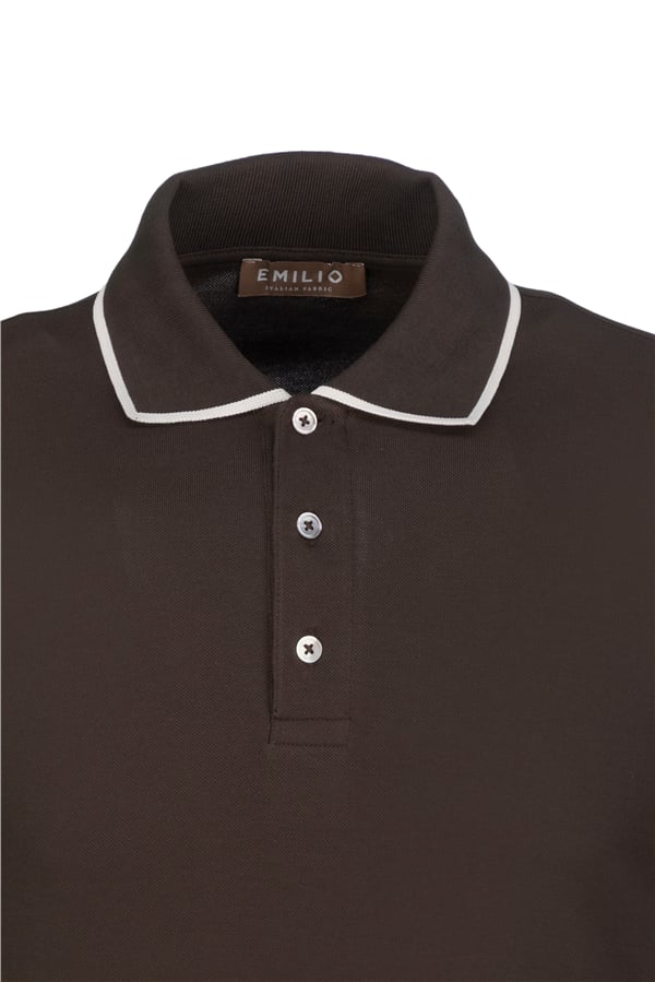 Erkek Çerçeve Polo Yaka T-Shirt