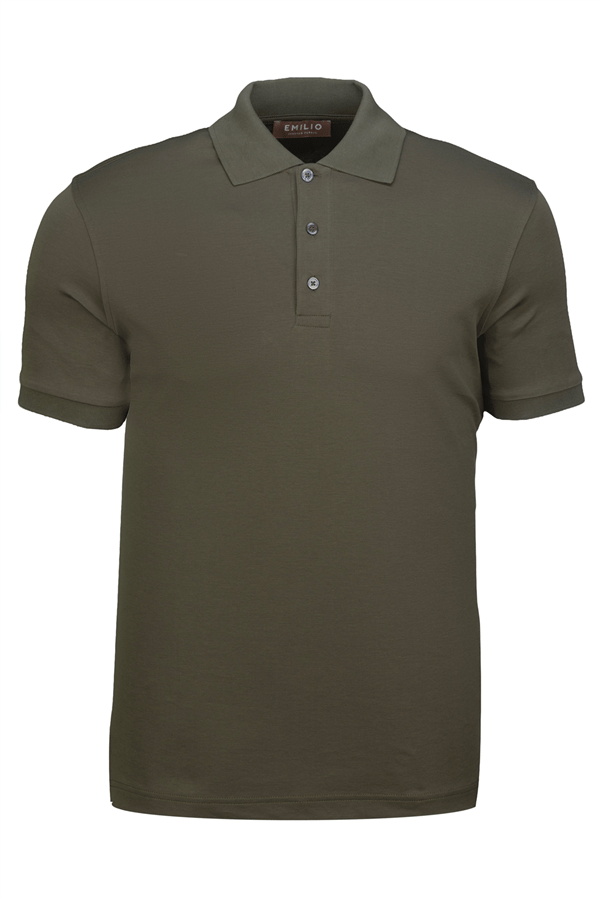 Erkek Kol Bantlı Polo Yaka T-Shirt