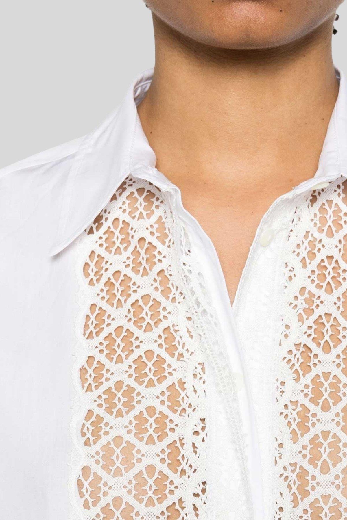 Ermanno Firenze Kadın  Gömlek BRIGHT WHITE