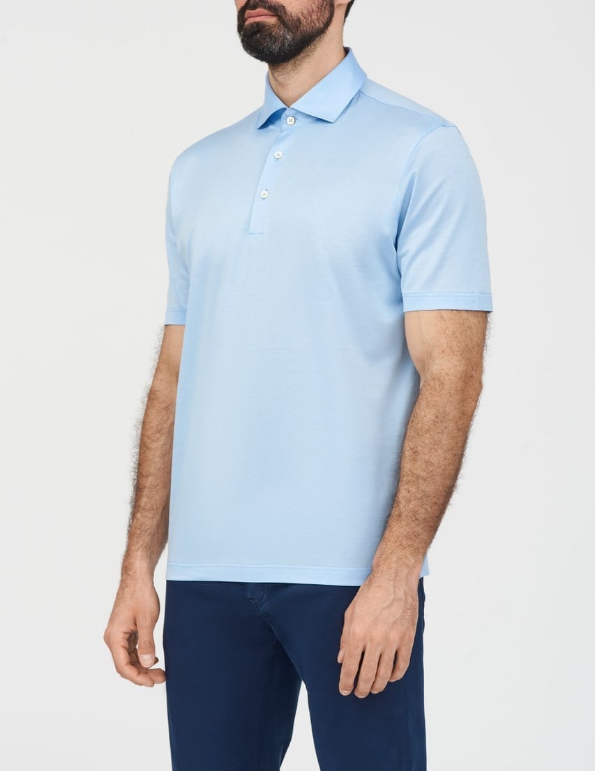 Gran Sasso Erkek T-Shirt Mavi