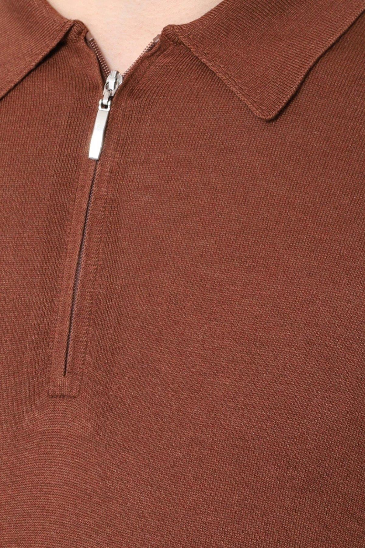 Gran Sasso Erkek T-Shirt Taba