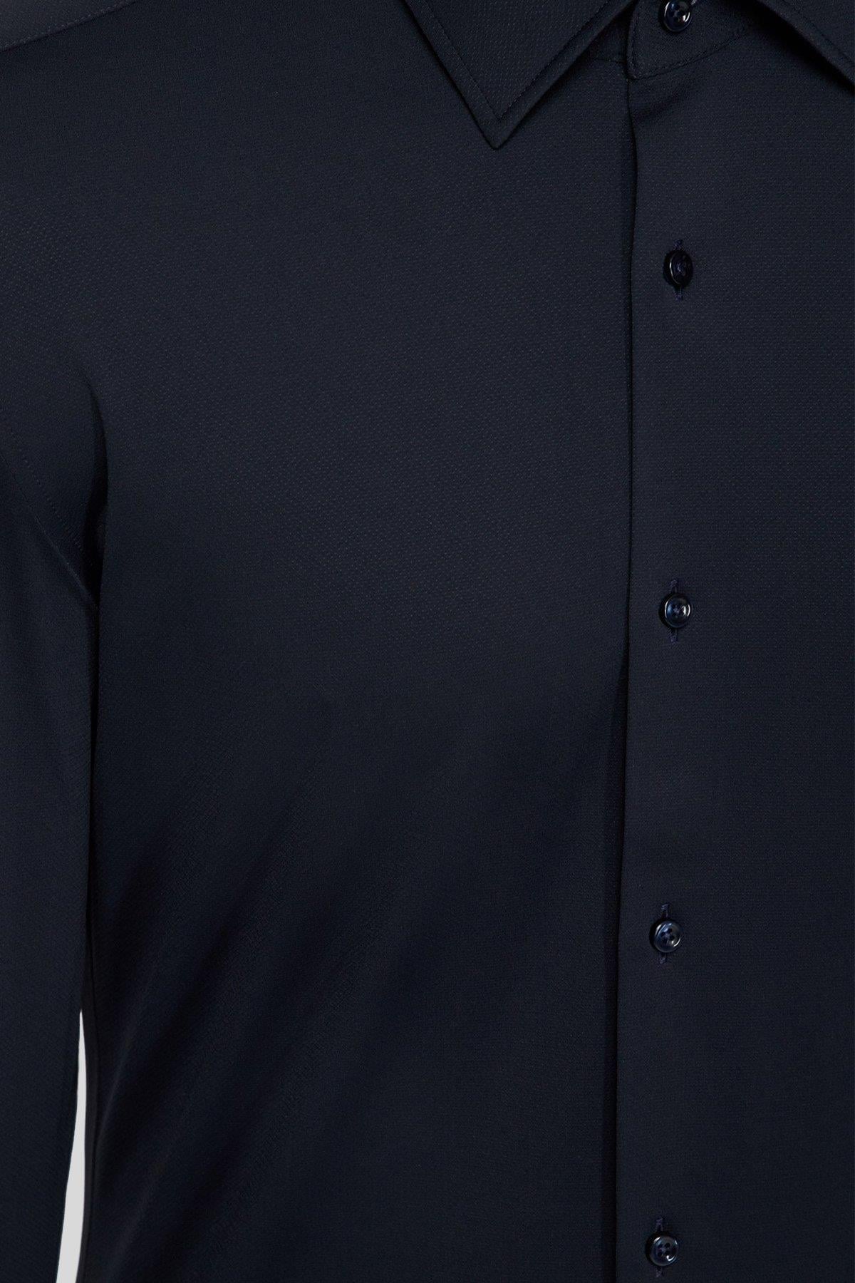 Hugo Boss Regular Fit Erkek Gömlek Lacivert