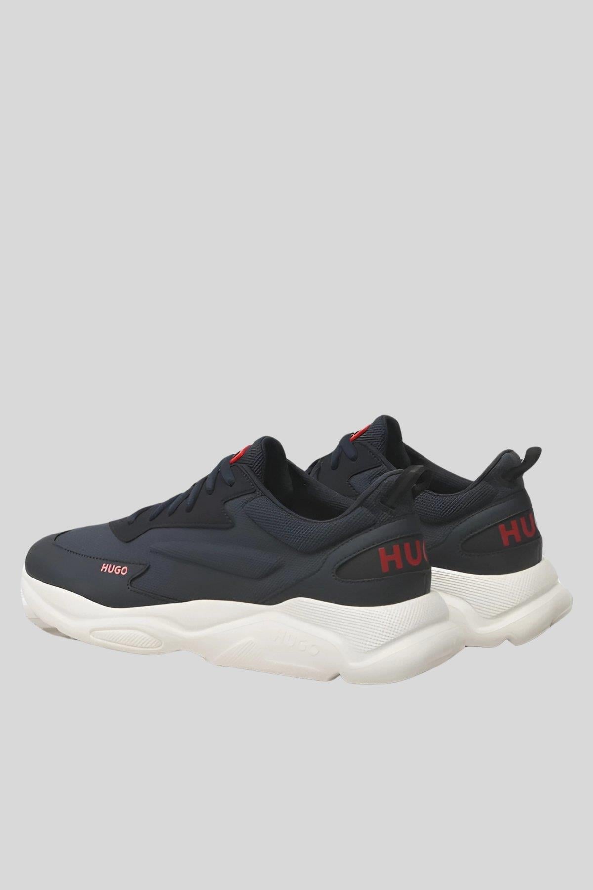 Hugo Erkek Leon Runn Sneaker Mavi