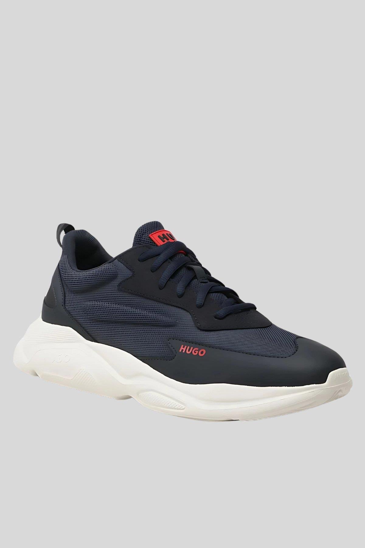 Hugo Erkek Leon Runn Sneaker Mavi