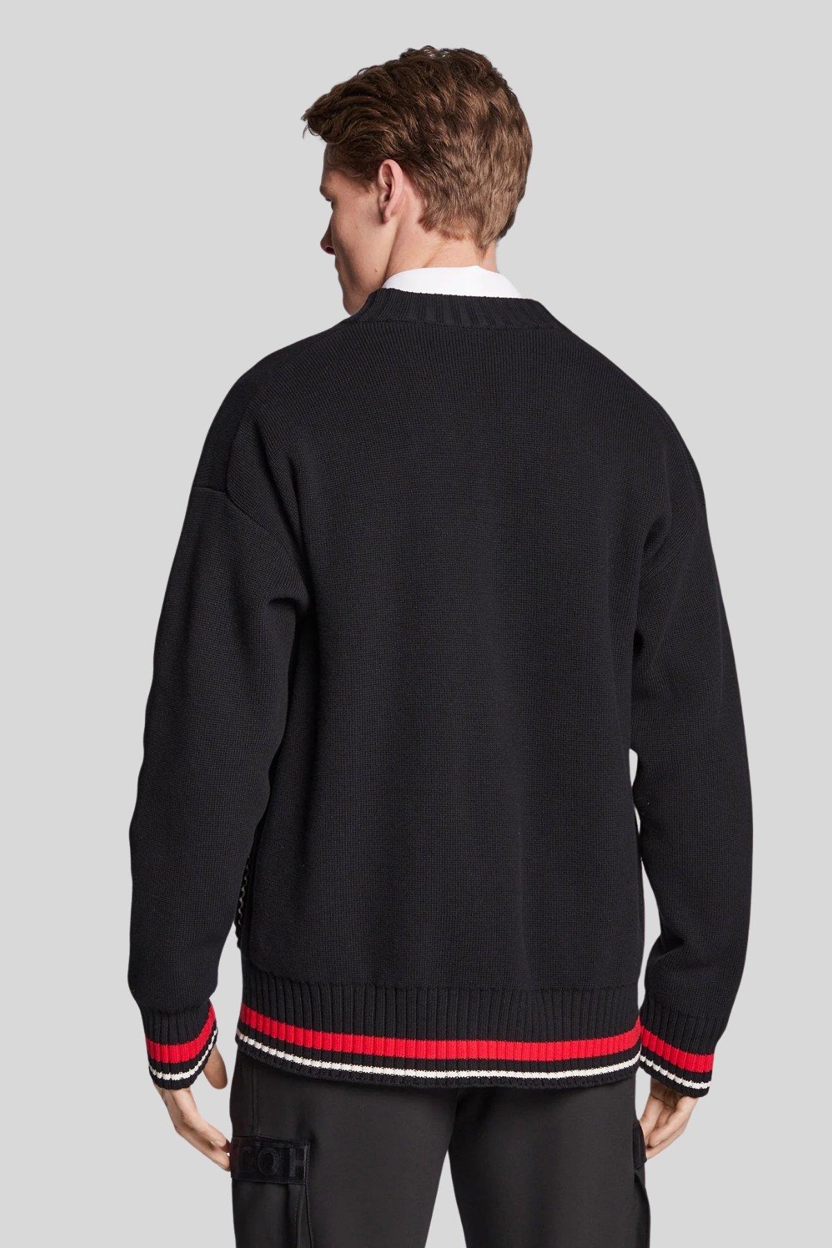 Hugo Erkek Oversize Hırka Siyah